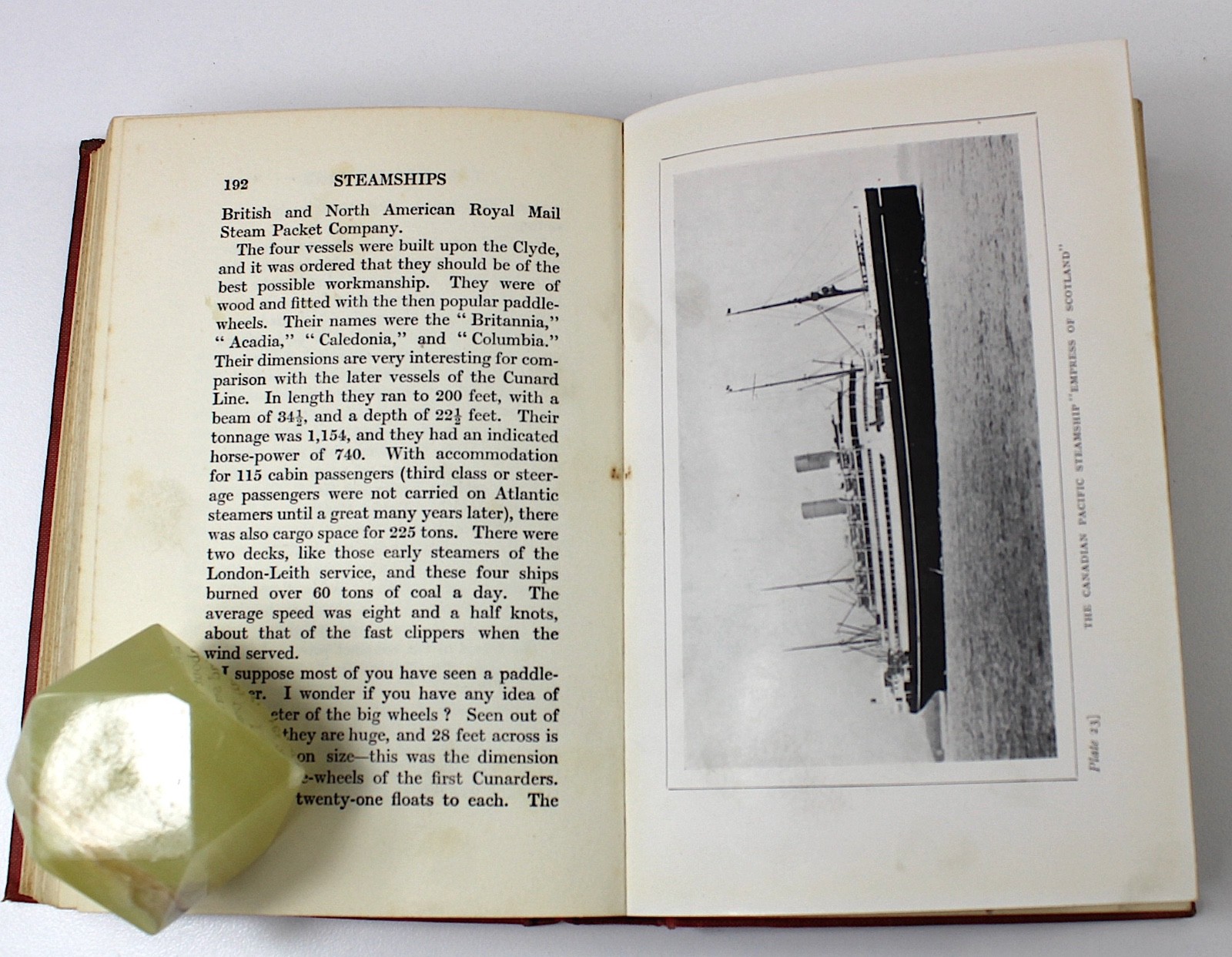 Steamships Their History & Deeds Jackson c1926 1st Ed Shipping Maritime Steamer