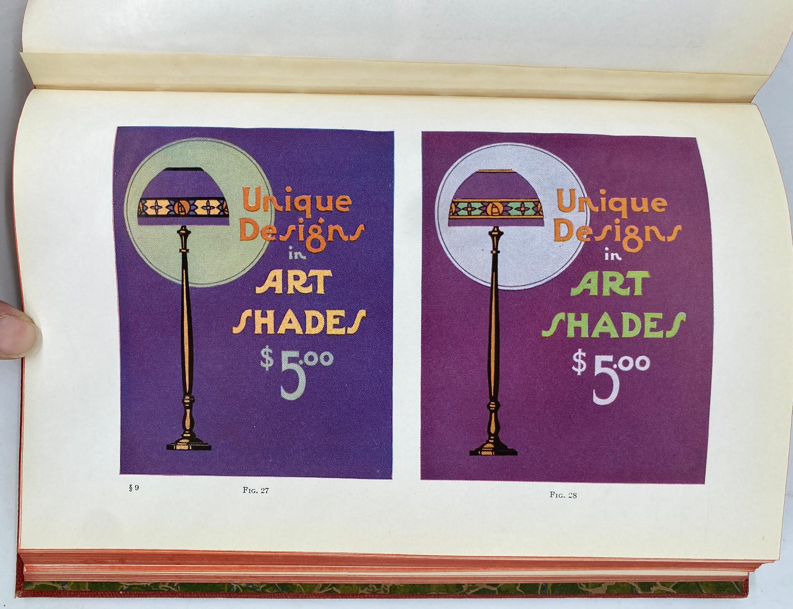 1928 Hand Lettering Advertising Designs Color Theory Soennecken Pens Illustrated