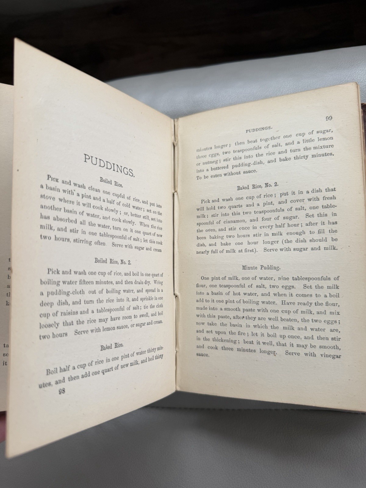 The Appledore Cookbook Practical Receipts 1880 Hardcover Vintage Rare Antique