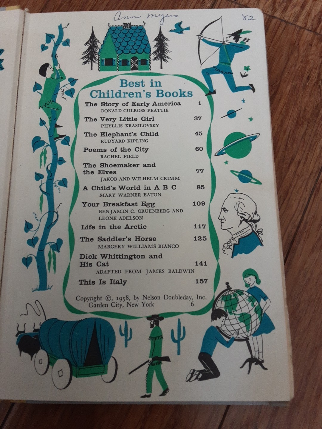 Vintage Lot of 13 BEST IN CHILDREN’s BOOKS 1957 – 1960 Illustrated Hardcover