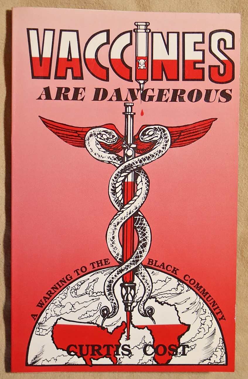 SIGNED: VACCINES ARE DANGEROUS 1991 Curtis Cost anti vax Opinion