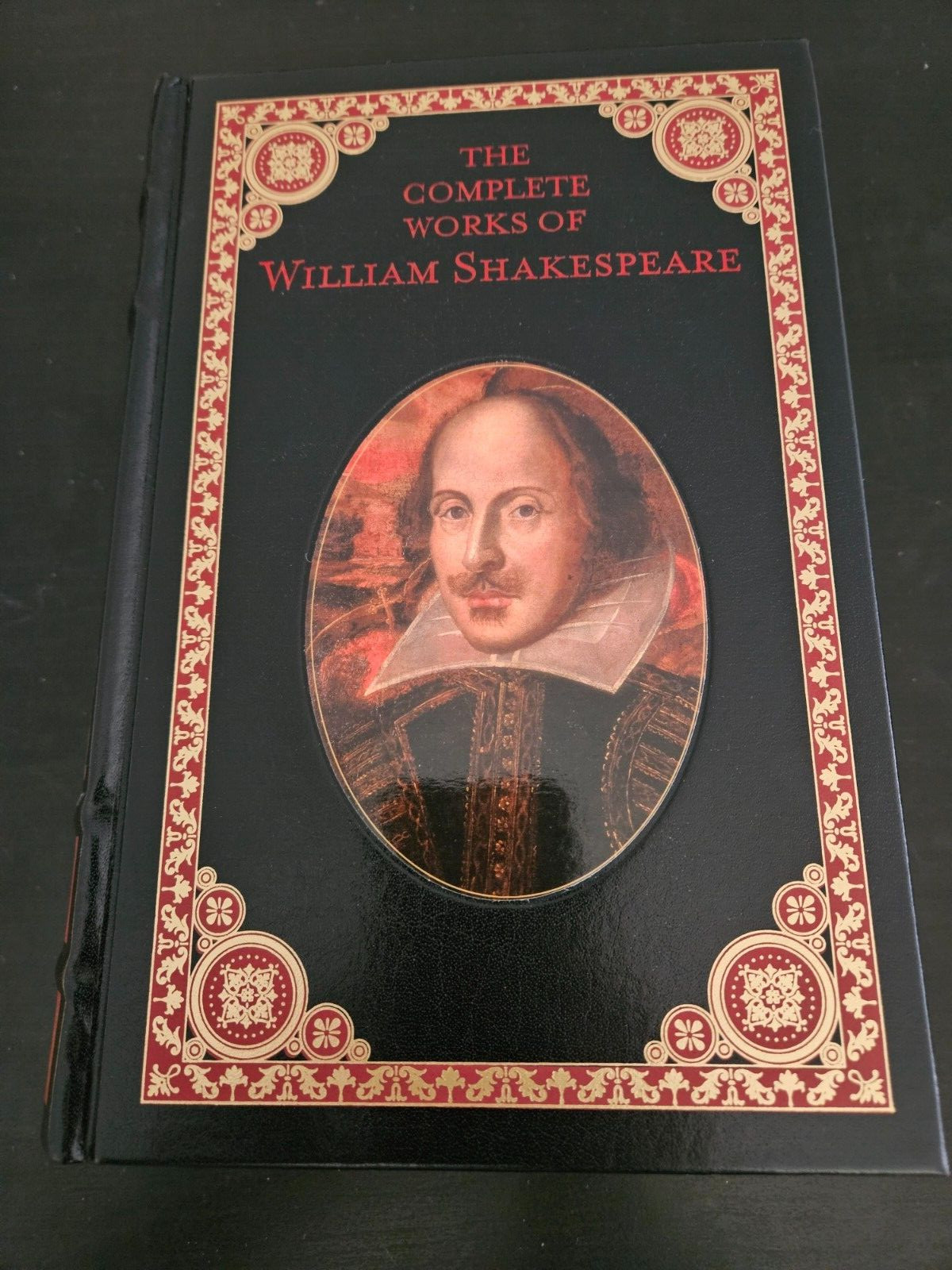 The Complete Works of William Shakespeare Deluxe Leather Bound Collector’s 1994