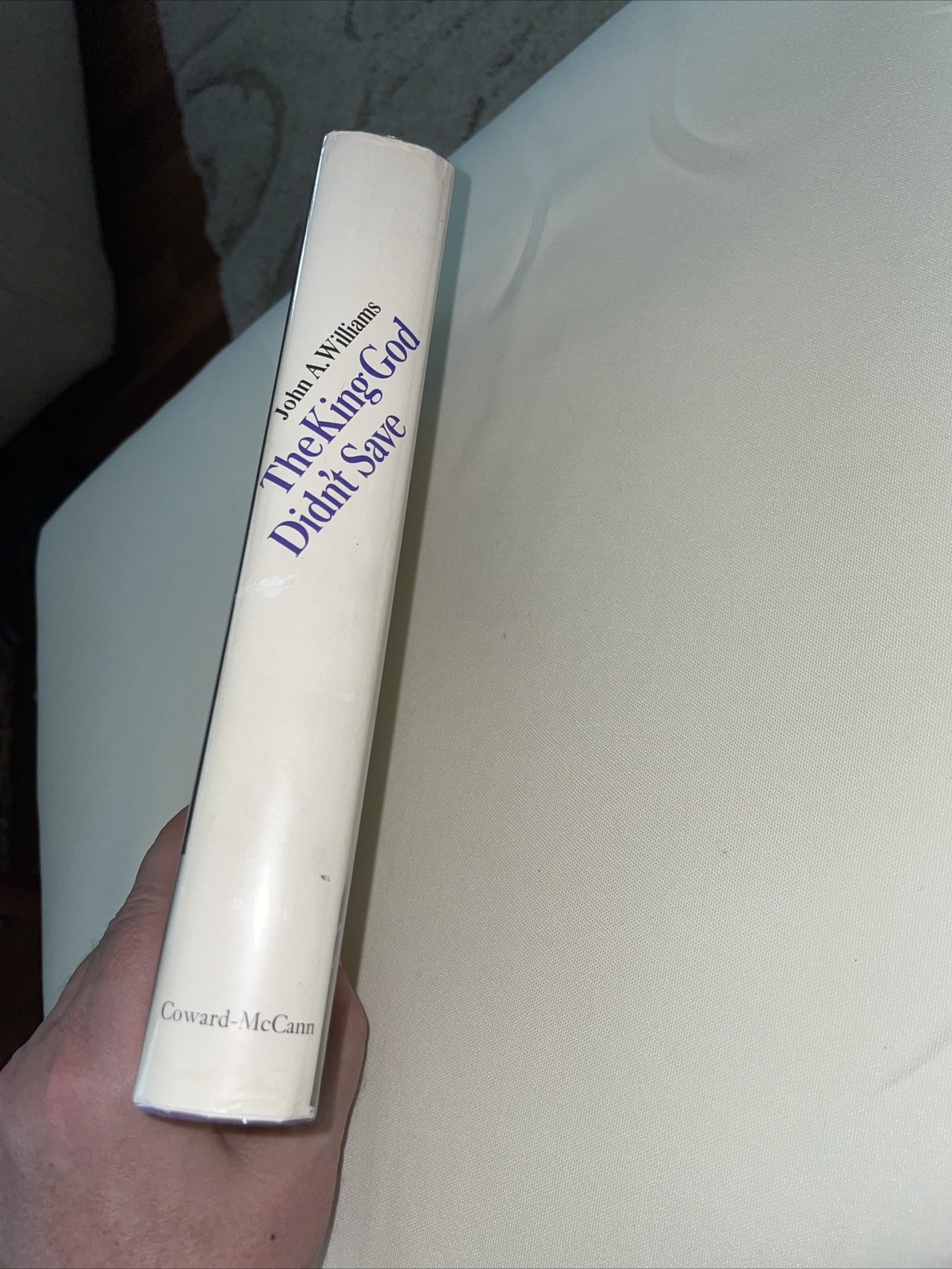 Martin Luther King Jr. 1st/1st The King God Didn’t Save John A. Williams HC DJ