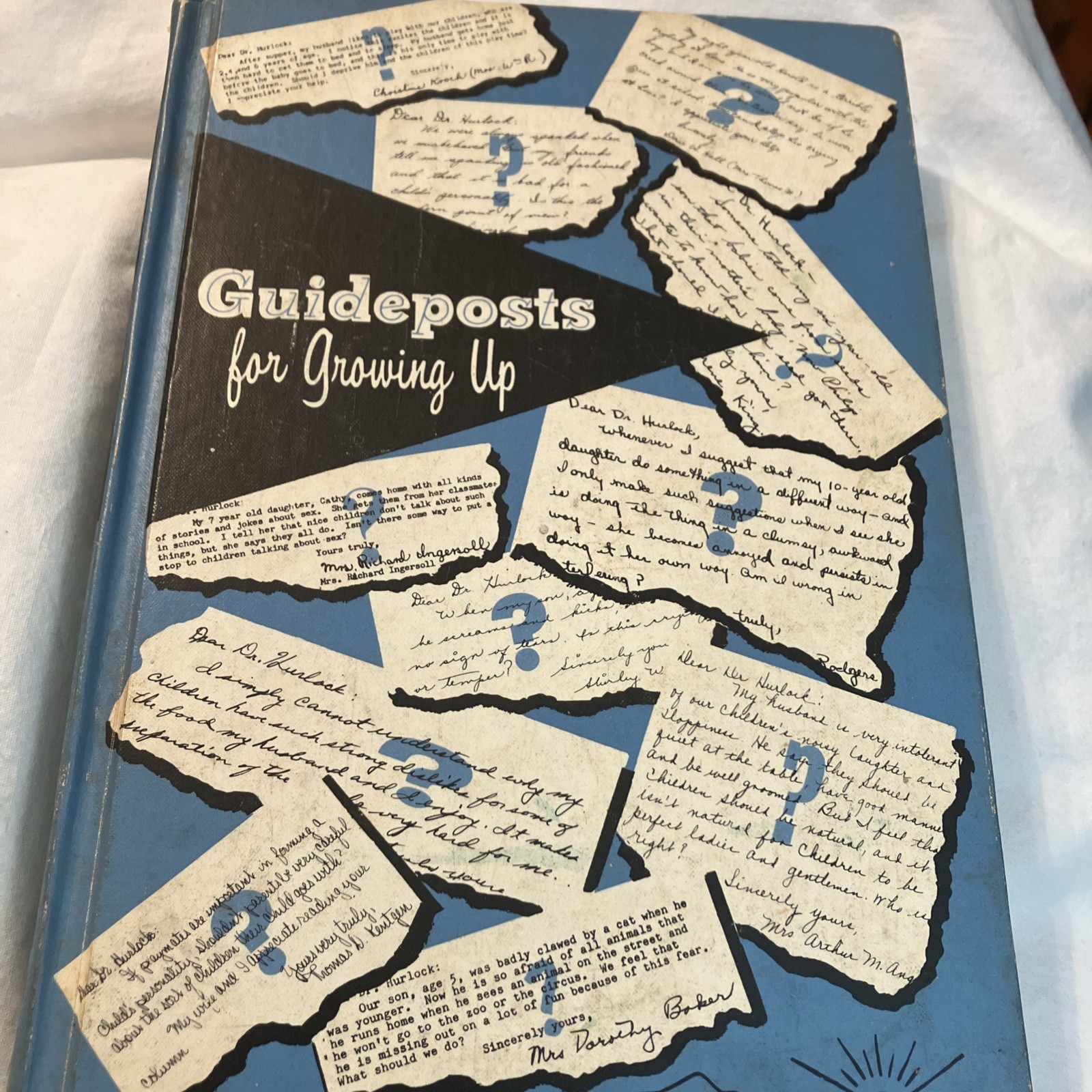 Guideposts For Growing Up by Elizabeth Hurlock, Ph D, 1959Hardcover Book