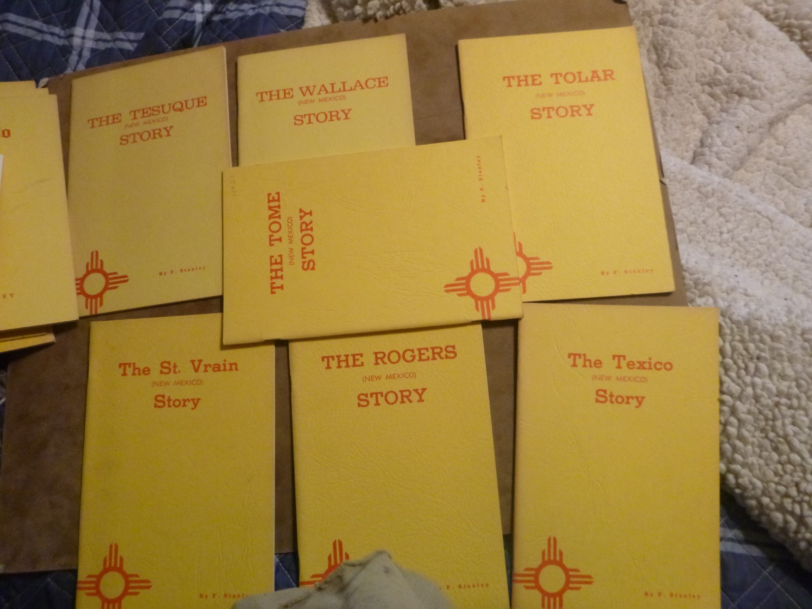 F. Stanley, New Mexico Booklets Price is per book. Abo to Wallace. 28 different