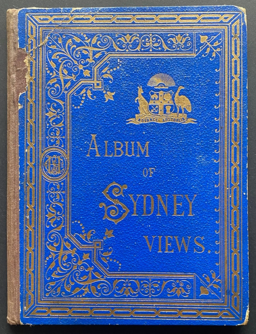 1885 1st VERY EARLY VIEWS SYDNEY, ALBUM OF SYDNEY VIEWS, 22 plates, FREE EXPRESS