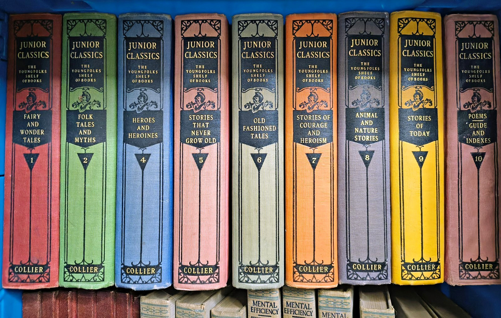 P.F. Collier & Son The Junior Classics Vol 1 Fairy & Wonder Tales (ncomplete)