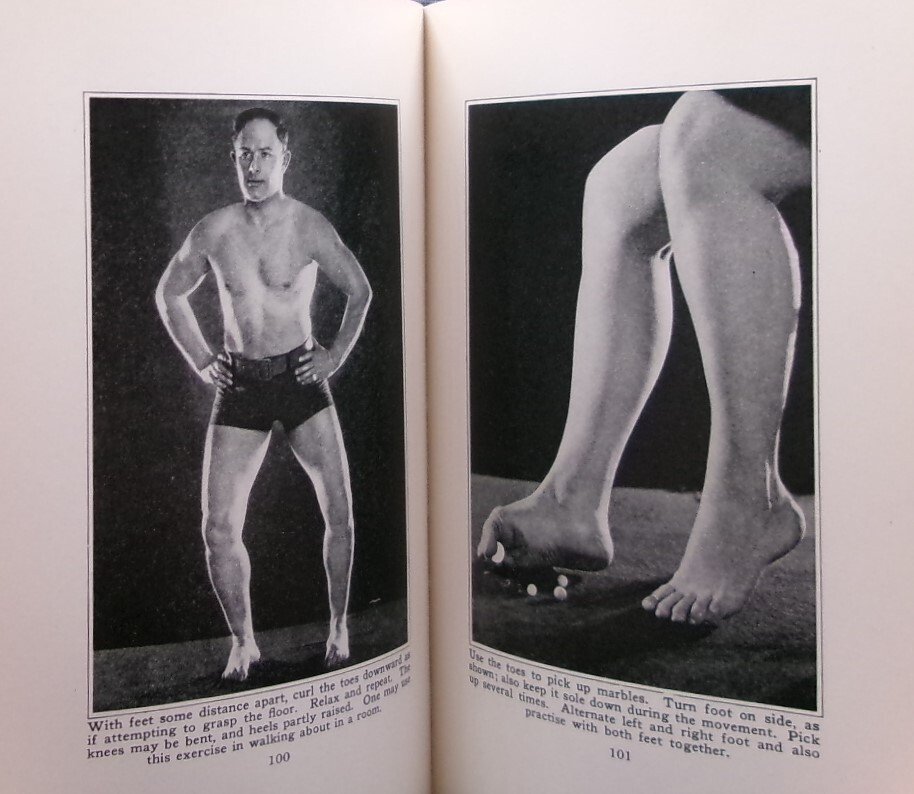 Bernarr MacFadden FOOT TROUBLES First edition 1926 Illustrated Health Culture dj