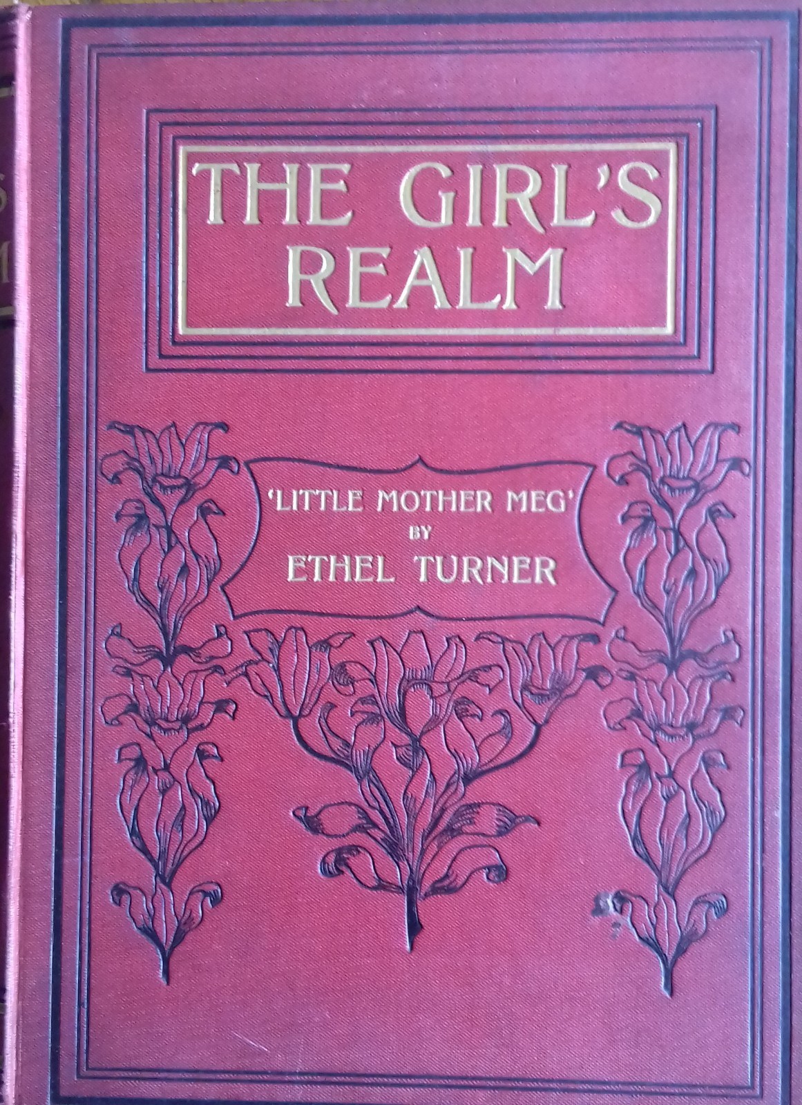 Antique Book : The Girl’s Realm Annual, 1906 : Little Mother Meg by Ethel Turner