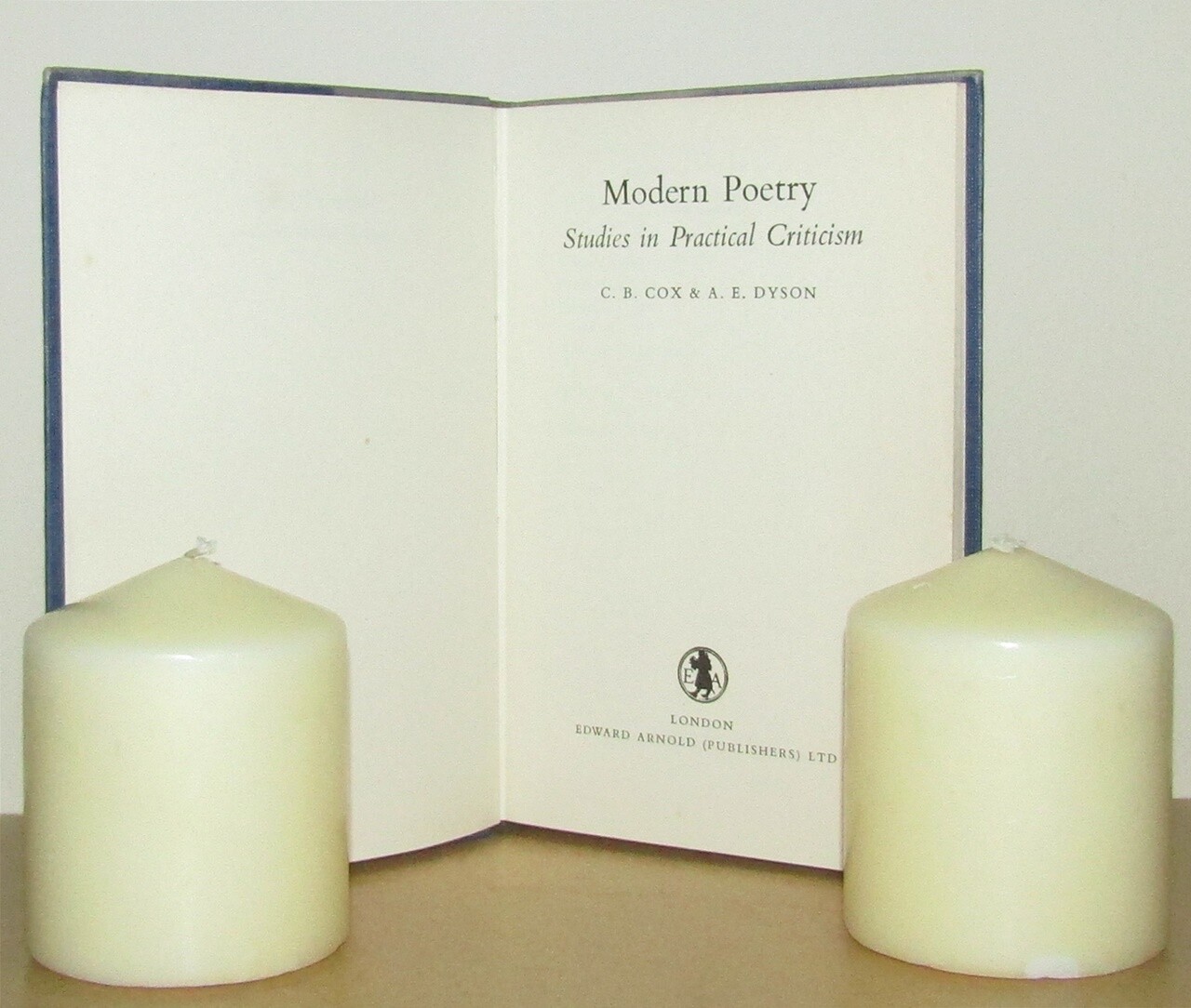 C B Cox & A E Dyson – Modern Poetry – 1st/2nd (1963 First Edition DJ)