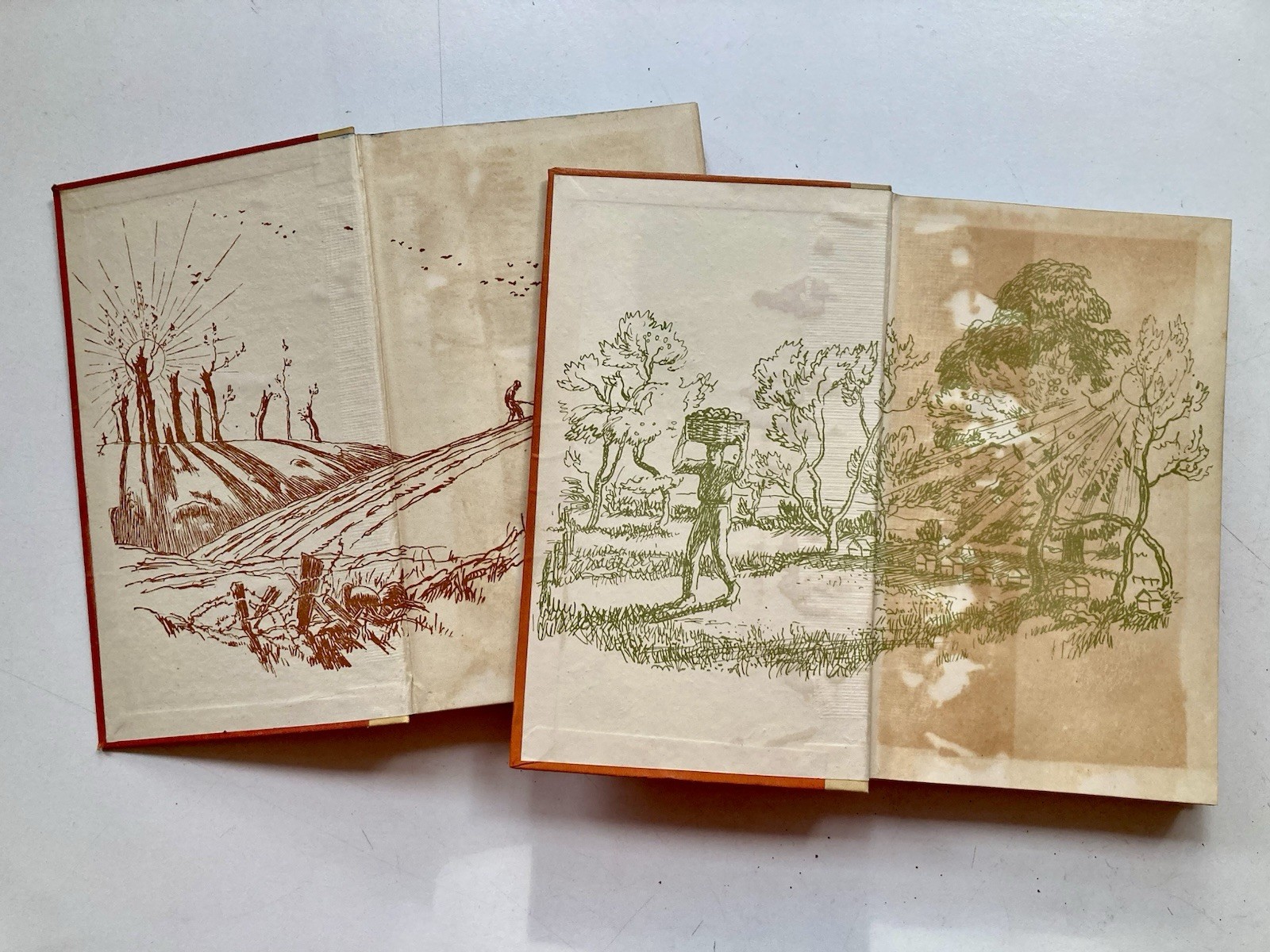Two Antique Books 1919 and 1920 Dent & Sons Beautifully Illustrated Hardbacks GC