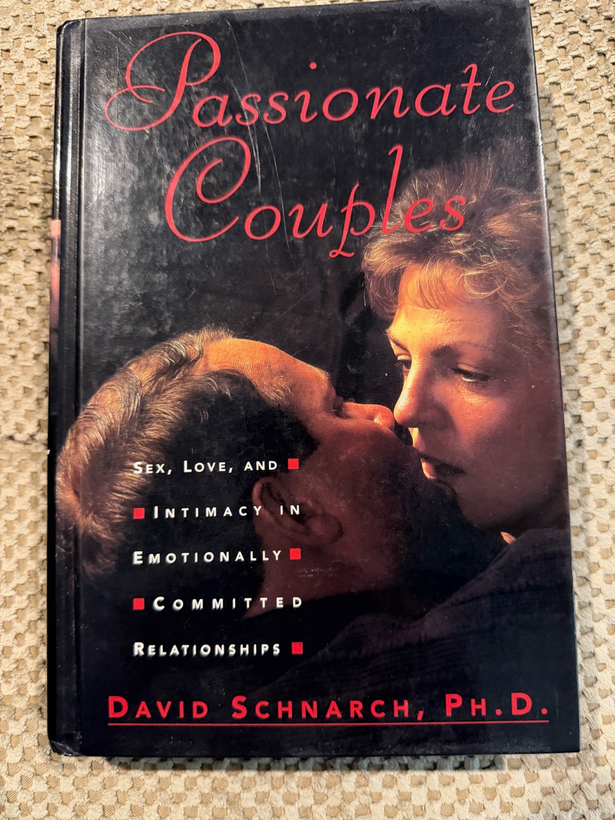 Passionate Couples David Schnarch SIGNED 1st Edition Norton 1997 HC w/ Invoice