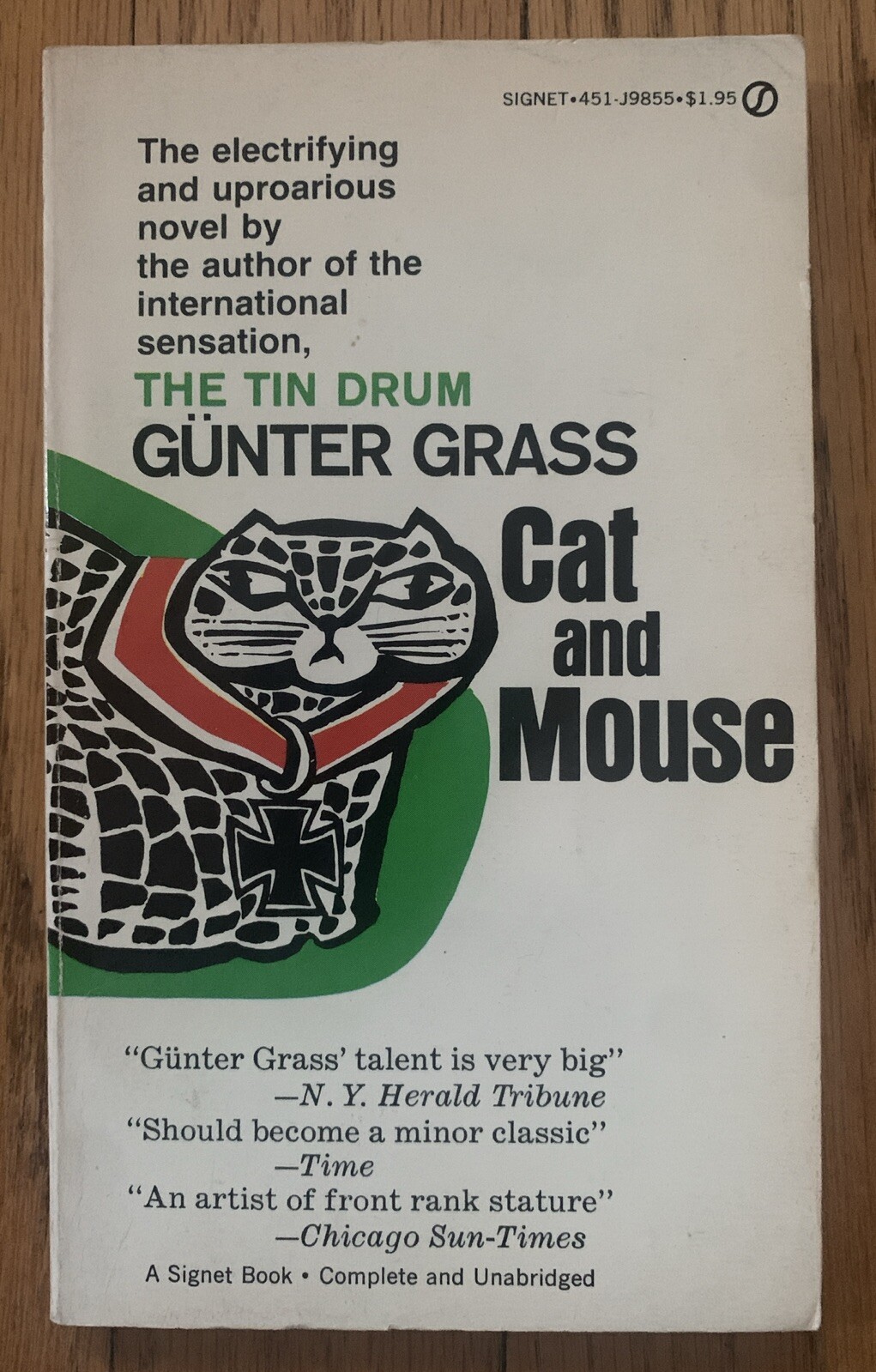 Cat And Mouse By Gunter Grass (Signet 1964) Paperback