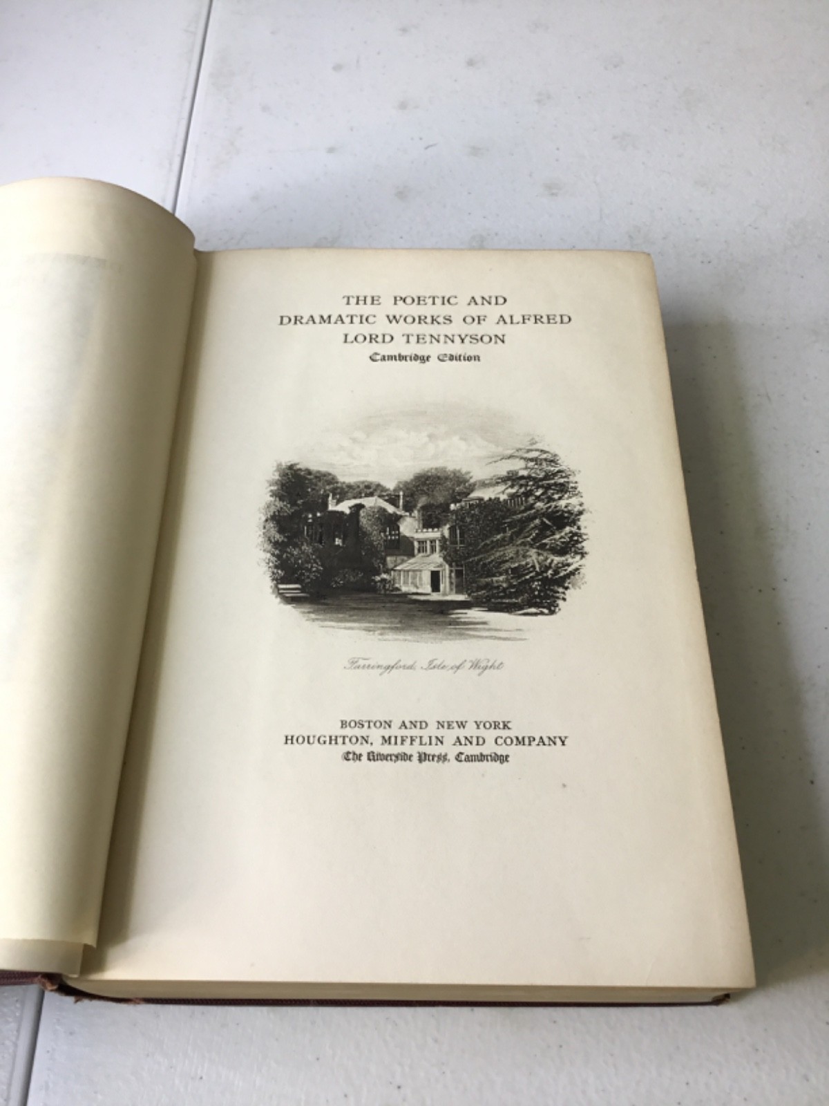 Cambridge Edition Complete Poetical Works. HC 1898,1900×2, 1924