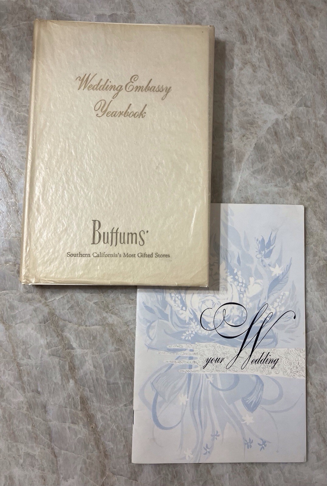 Wedding Embassy Yearbook Buffums 1962 – Your Wedding The Broadway 1959