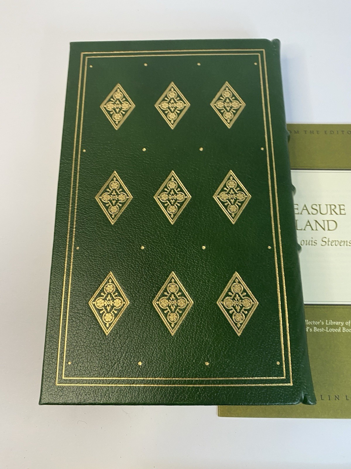 Franklin Library Treasure Island Robert Louis Stevenson Best-Loved Books