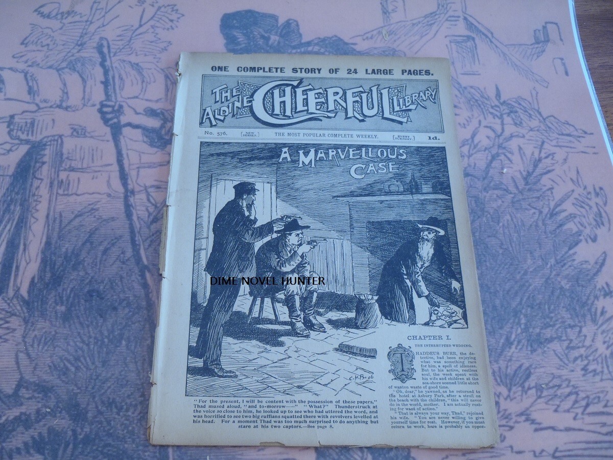 DETECTIVE ADVENTURE ALDINE CHEERFUL LIBRARY #576 PENNY DREADFUL