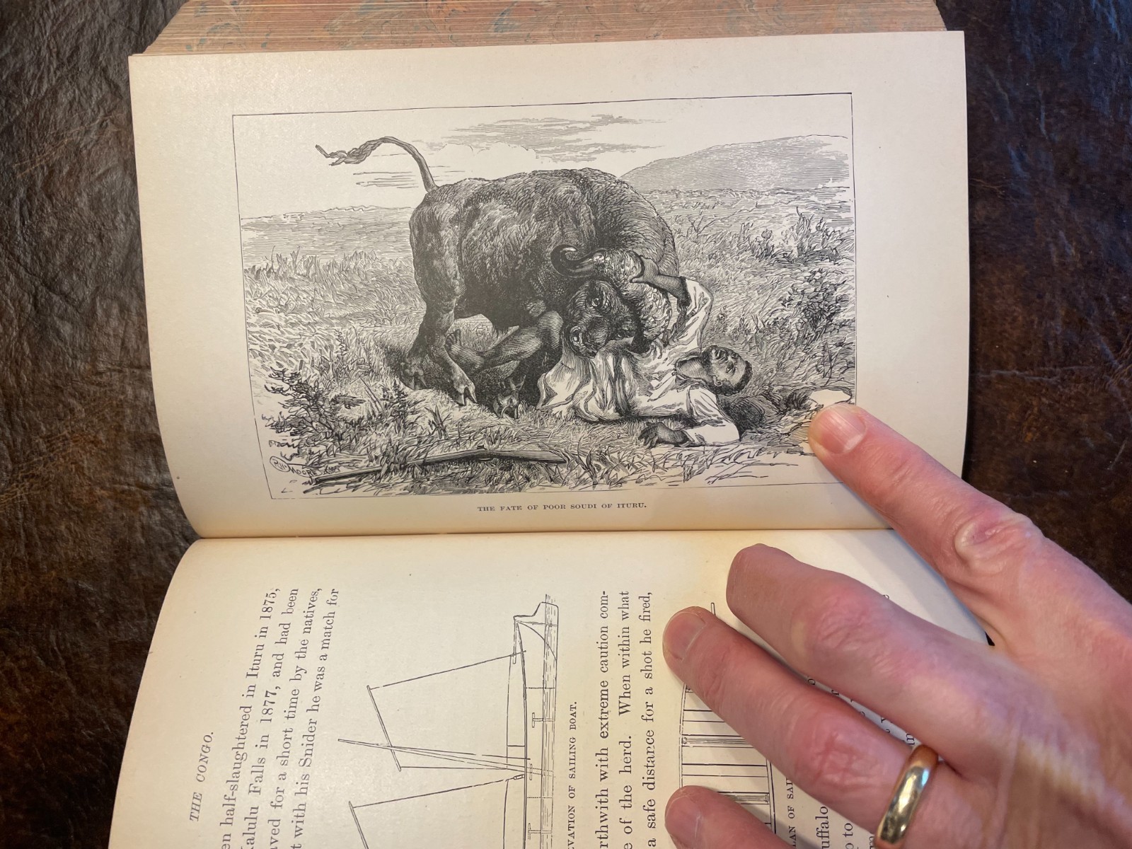 The Congo by HENRY M. STANLEY 1885 ~ 2 Foldout Maps ~ RARE 1st Edition