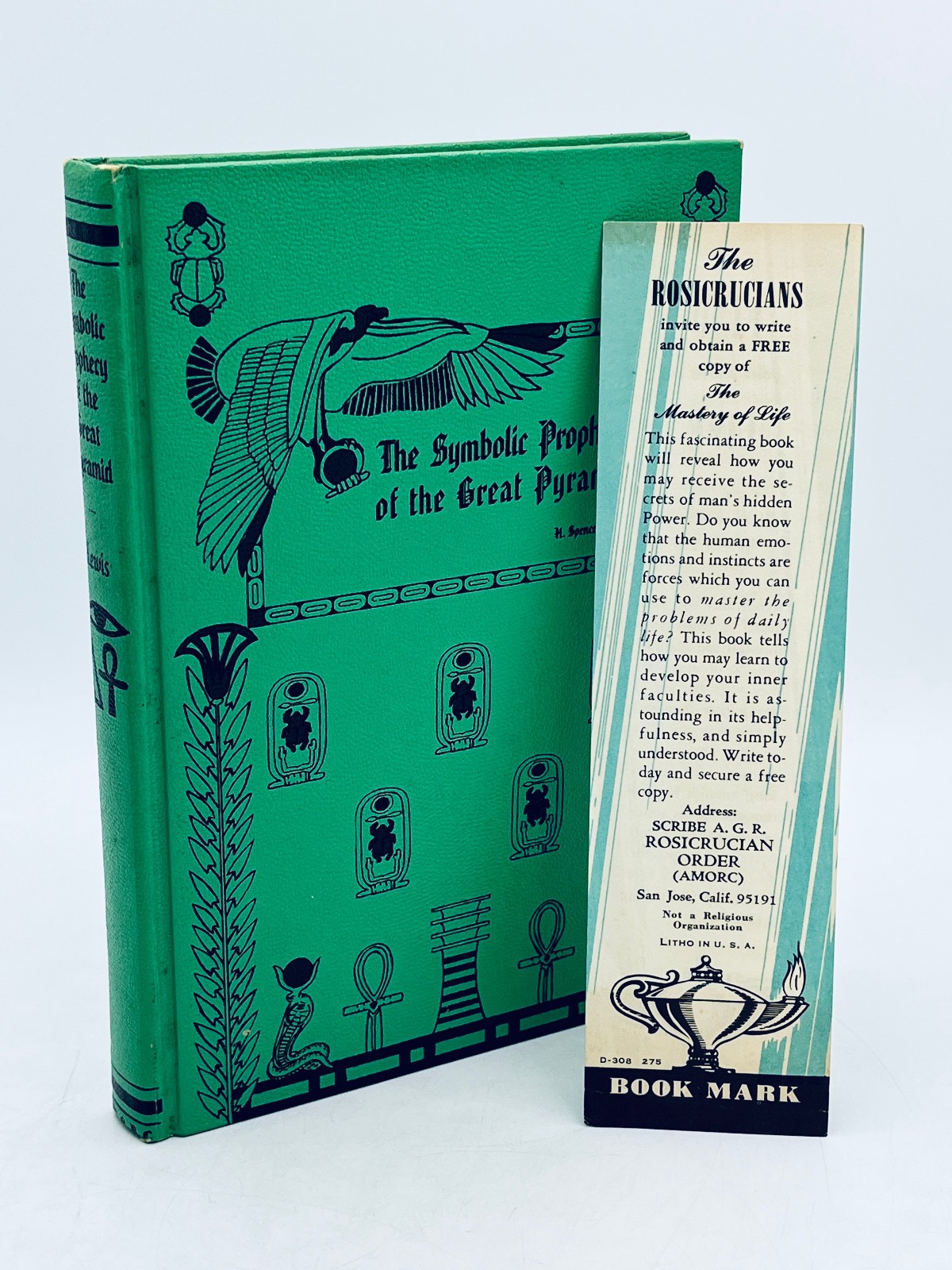 The Symbolic Prophecy of the Great Pyramid – H. Spencer Lewis 1975 13th Ed AMORC