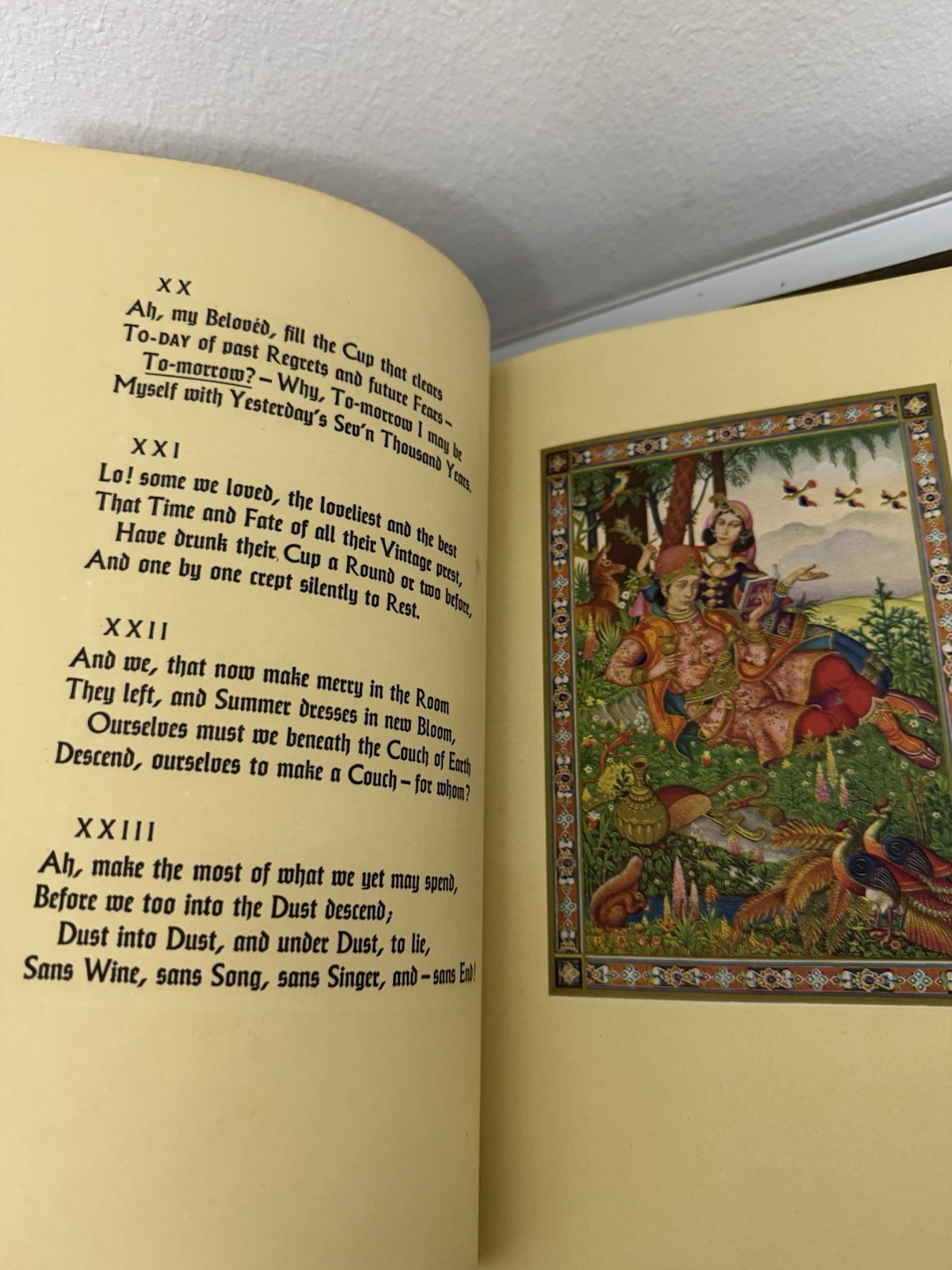 Rubáiyát of Omar Khayyám 1946 Heritage Press Arthur Szyk Illus Slipcase+sandglas