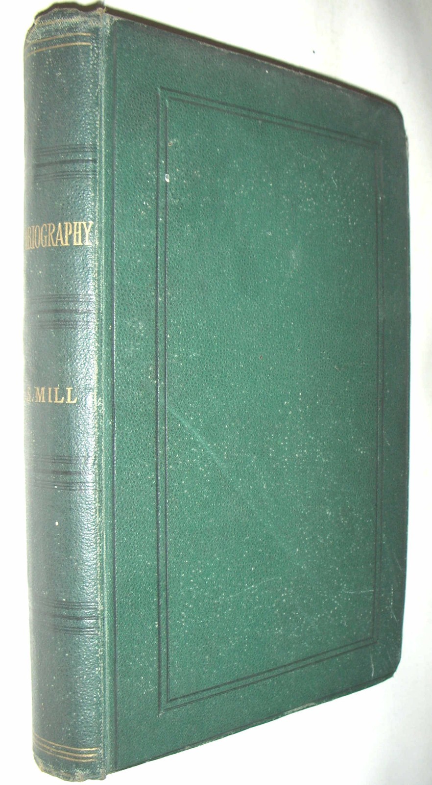 AUTOBIOGRAPHY by John Stuart Mill – 1875 – Fifth Edition – Longmans – Hardcover