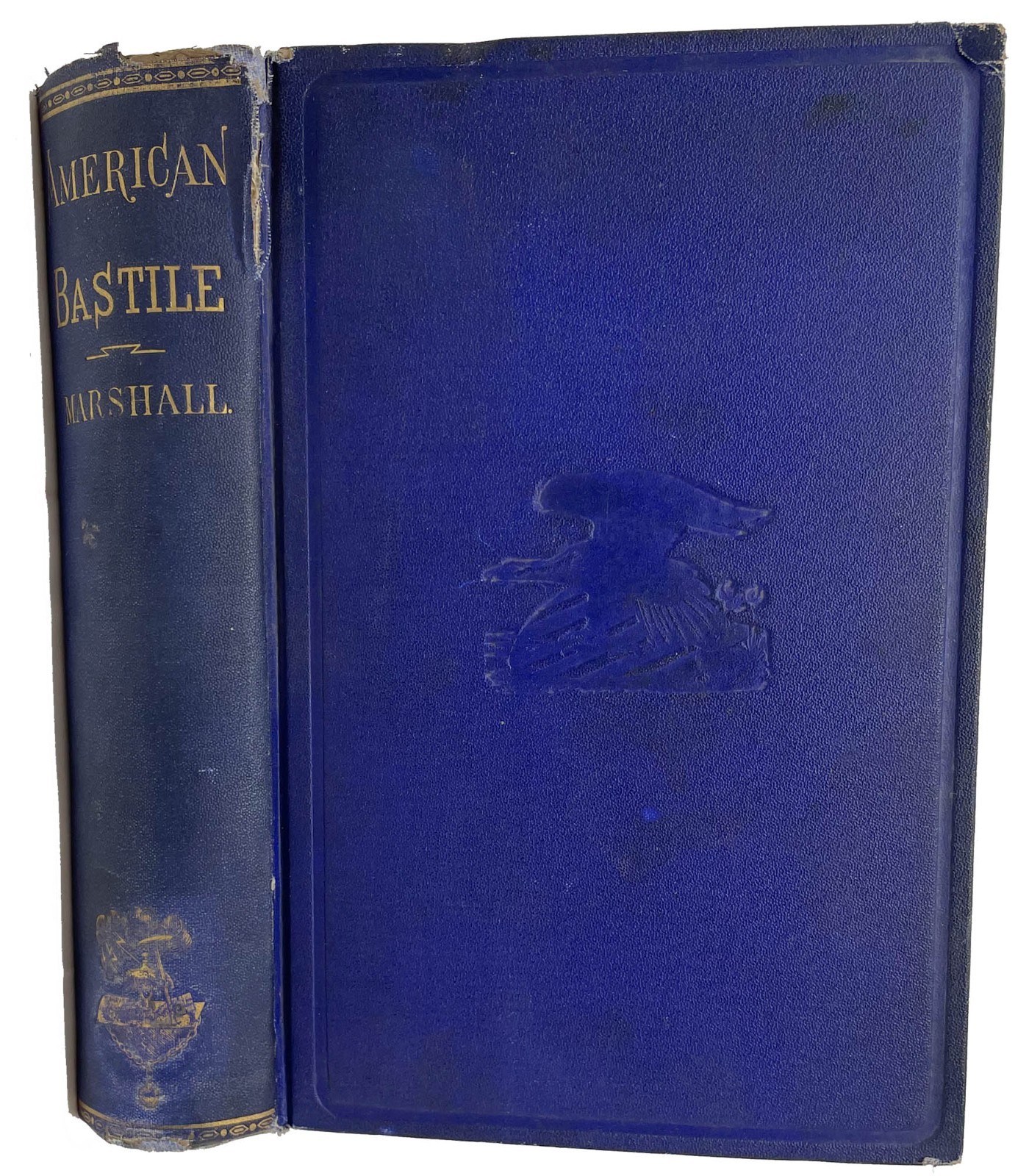 American Bastile Civil War John Marshall 1869 Scarce First Edition Antique Book