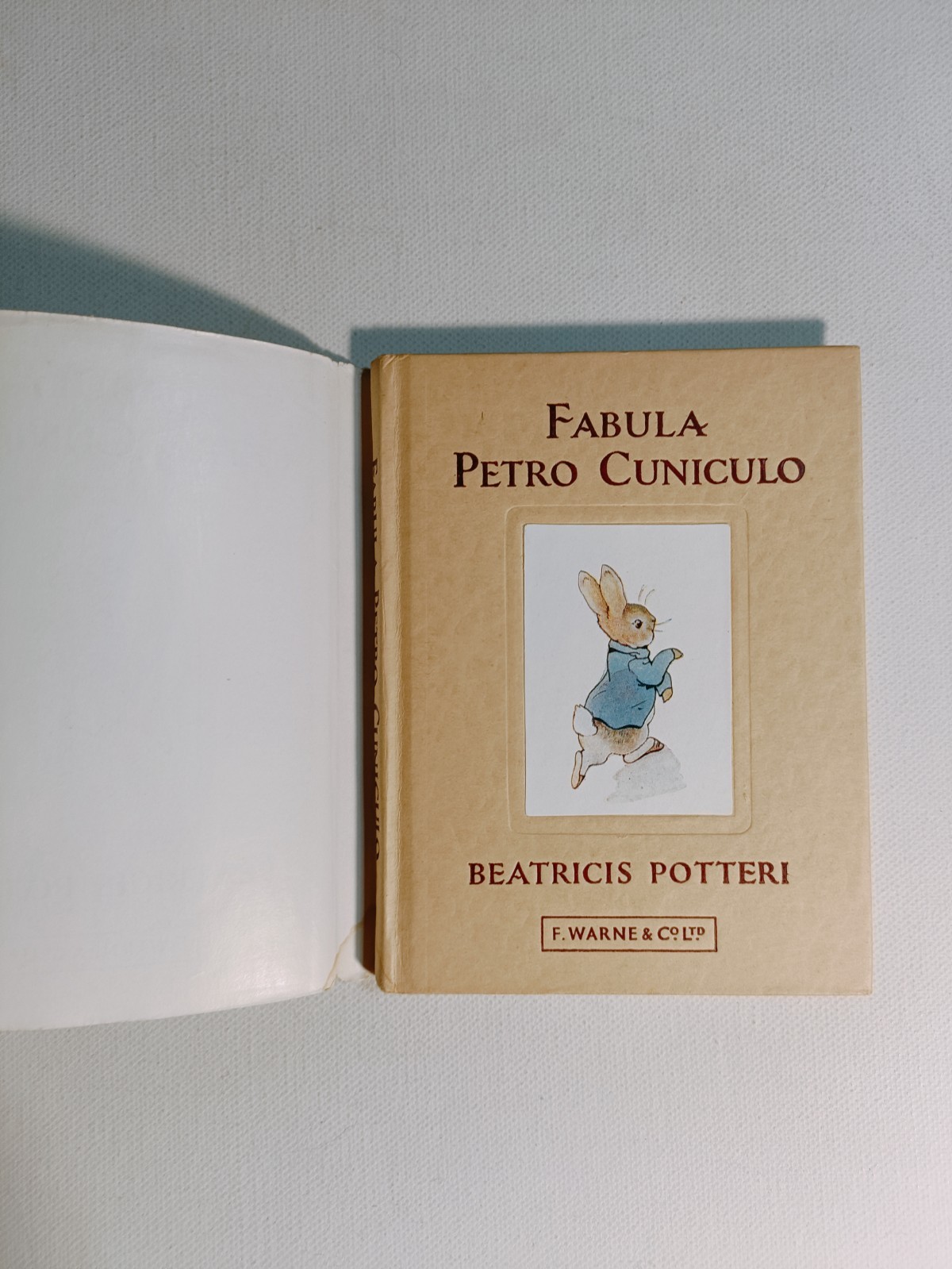 Fabula Petro Cuniculo – Beatricis Potteri – Frederick Warne hardback