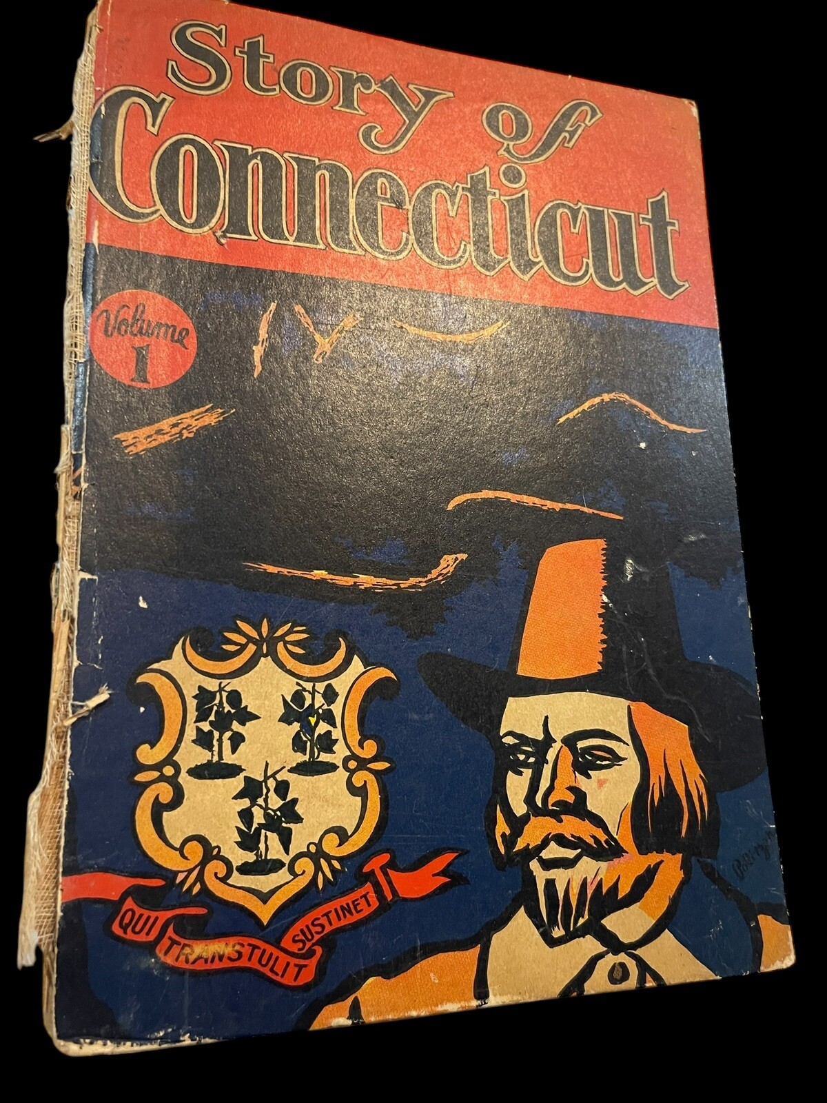 Story Of Connecticut – Volume I Book The Hartford Times Holcomb 1935