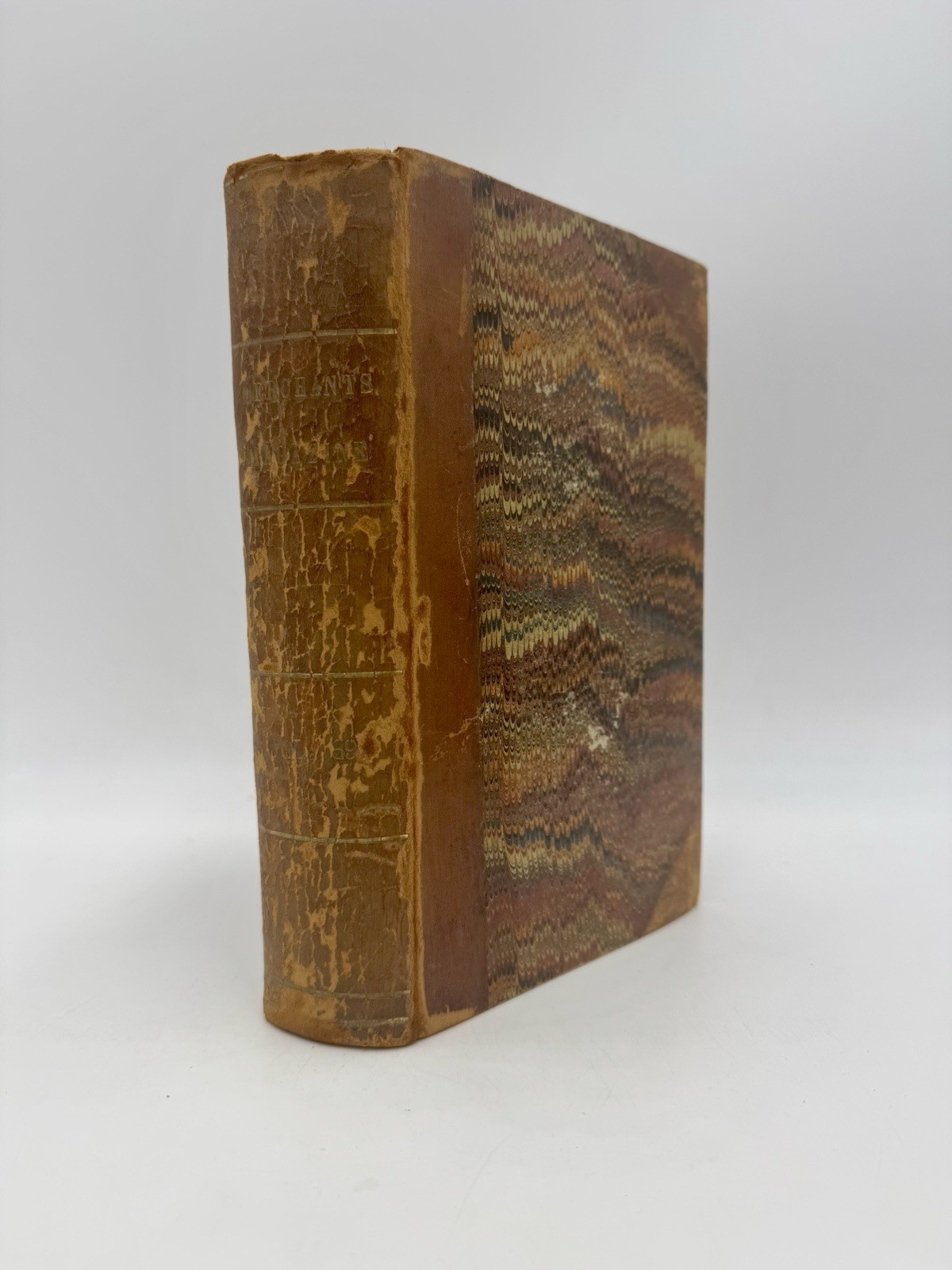 1858 First Edition Our American Merchants by Freeman Hunt HV