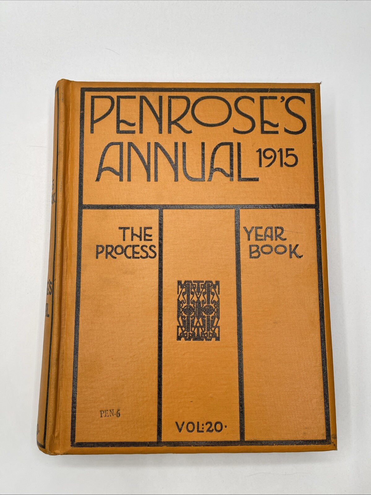 The Penrose’s Annual: A Review Of The Graphic Arts Volume 20 / 1915 HC Gamble