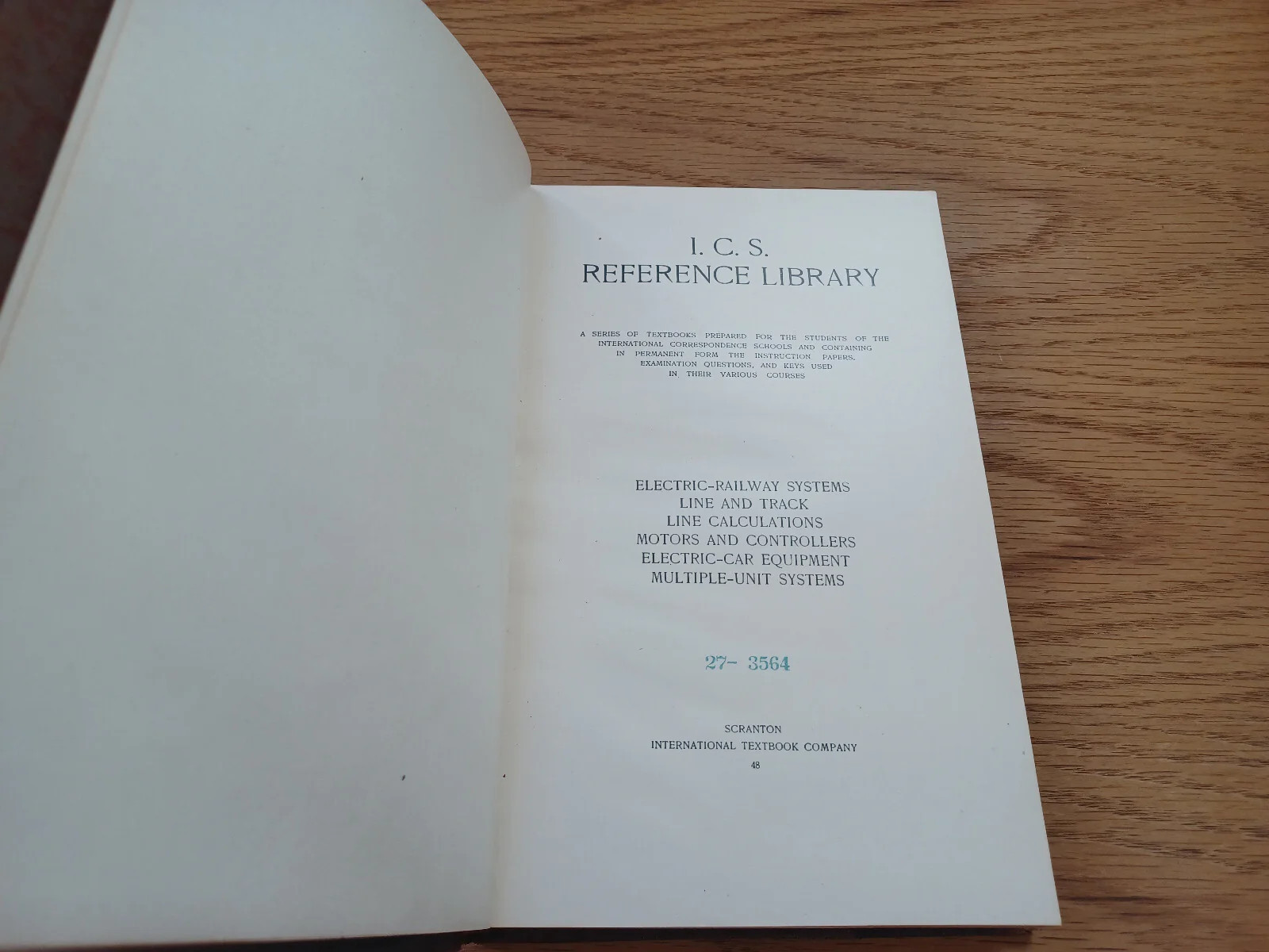 Ics Reference Library Electric Railway Systems Line And Track 1905