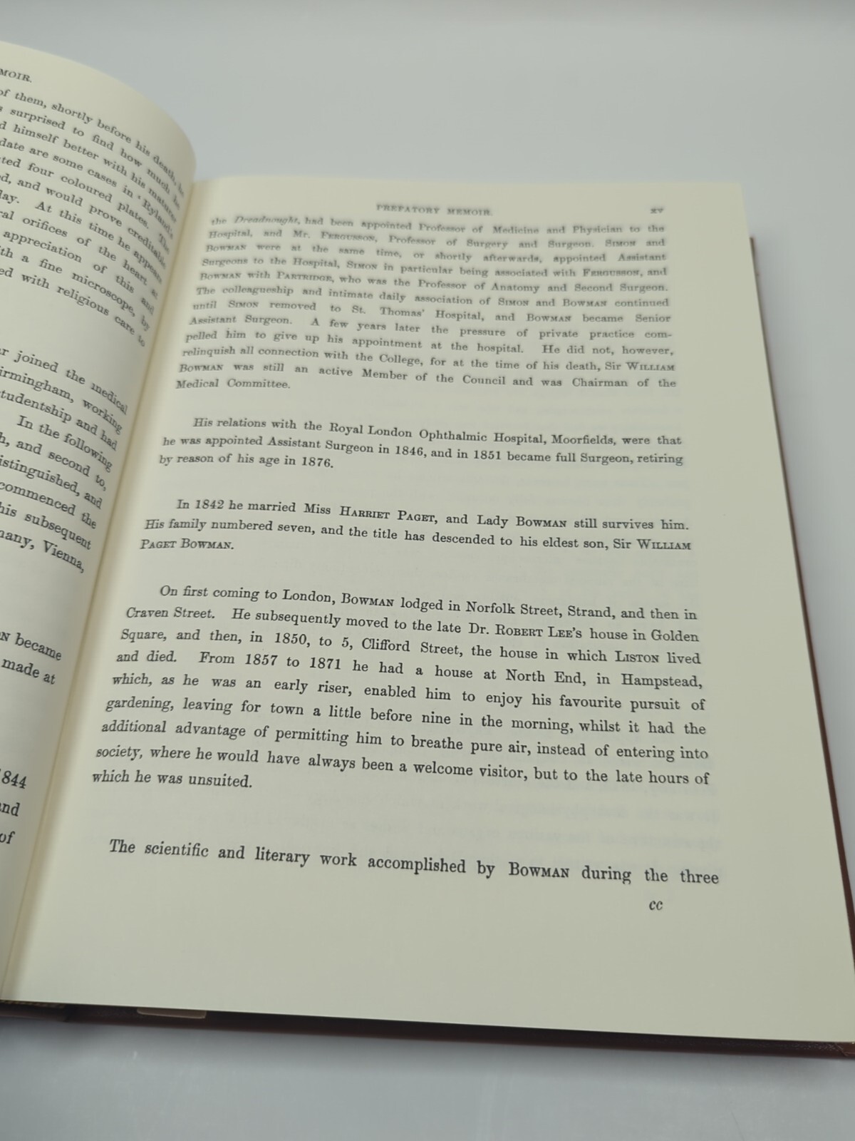 The Collected Papers Sir William Bowman 1984 Classics Ophthalmology Library