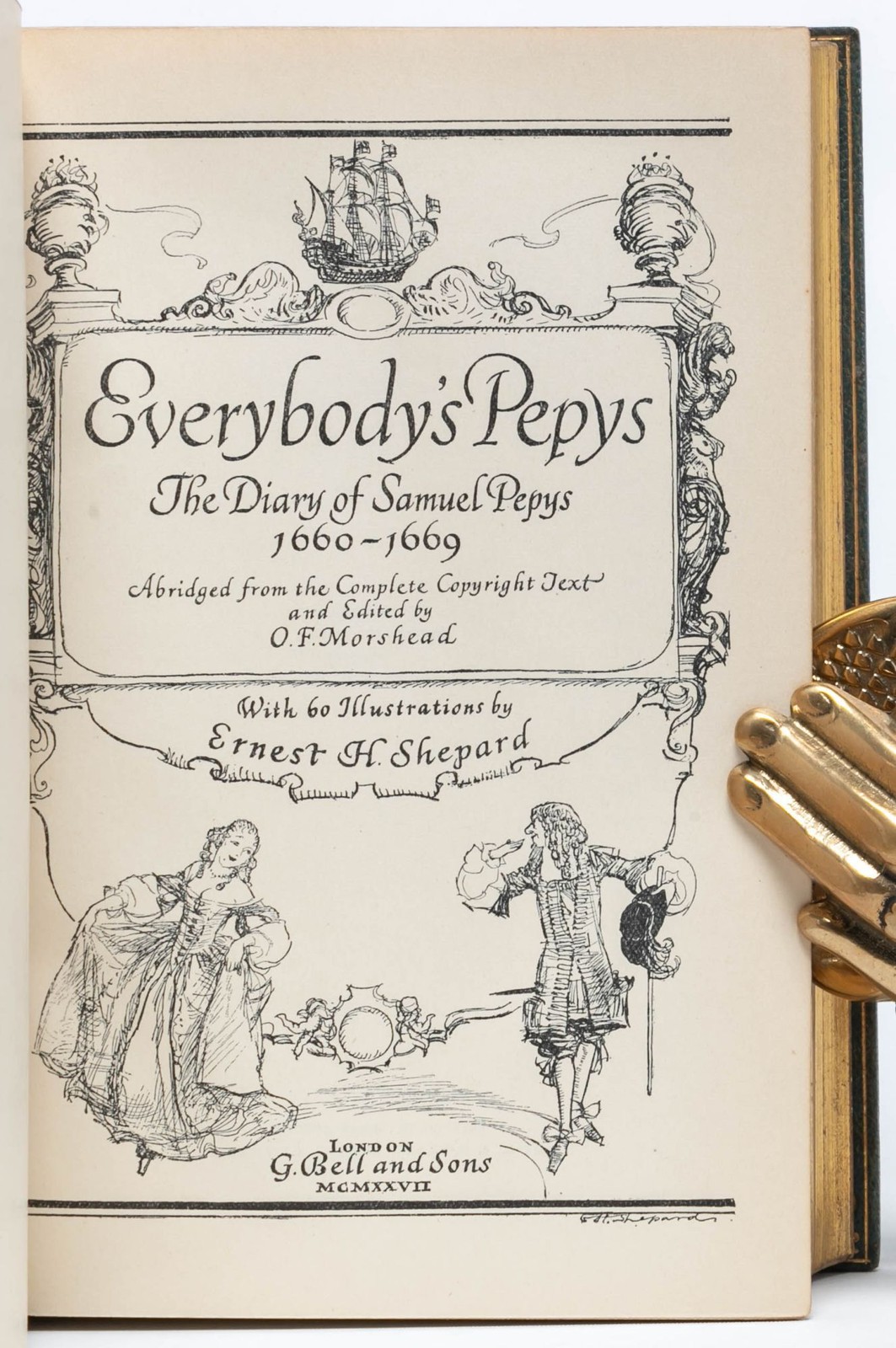 Fine Binding Riviere, Son / Everybody’s Pepys 1927