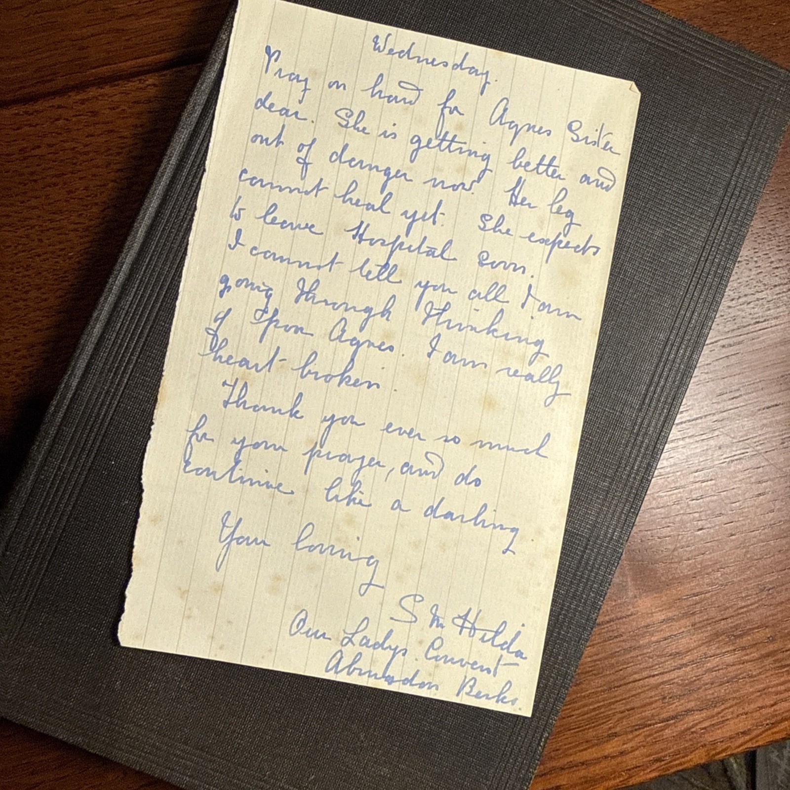 1914 Meditation on the Passion Irish Private Circulation Convent Book