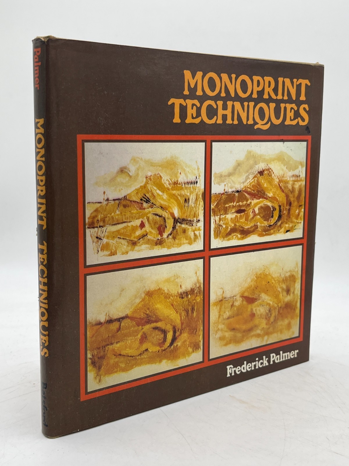 Frederick Palmer Monoprint Techniques Art Printmaking Hardcover Book