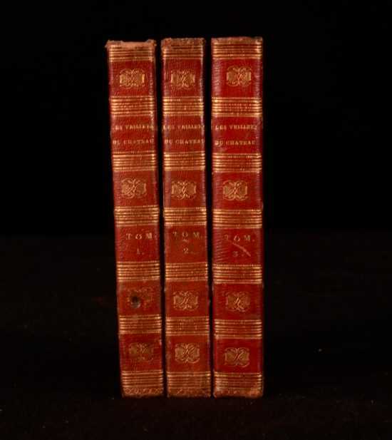 1816 3Vol Les Veillees Du Chateau Ou Cours De Morale Comtesse de Genlis