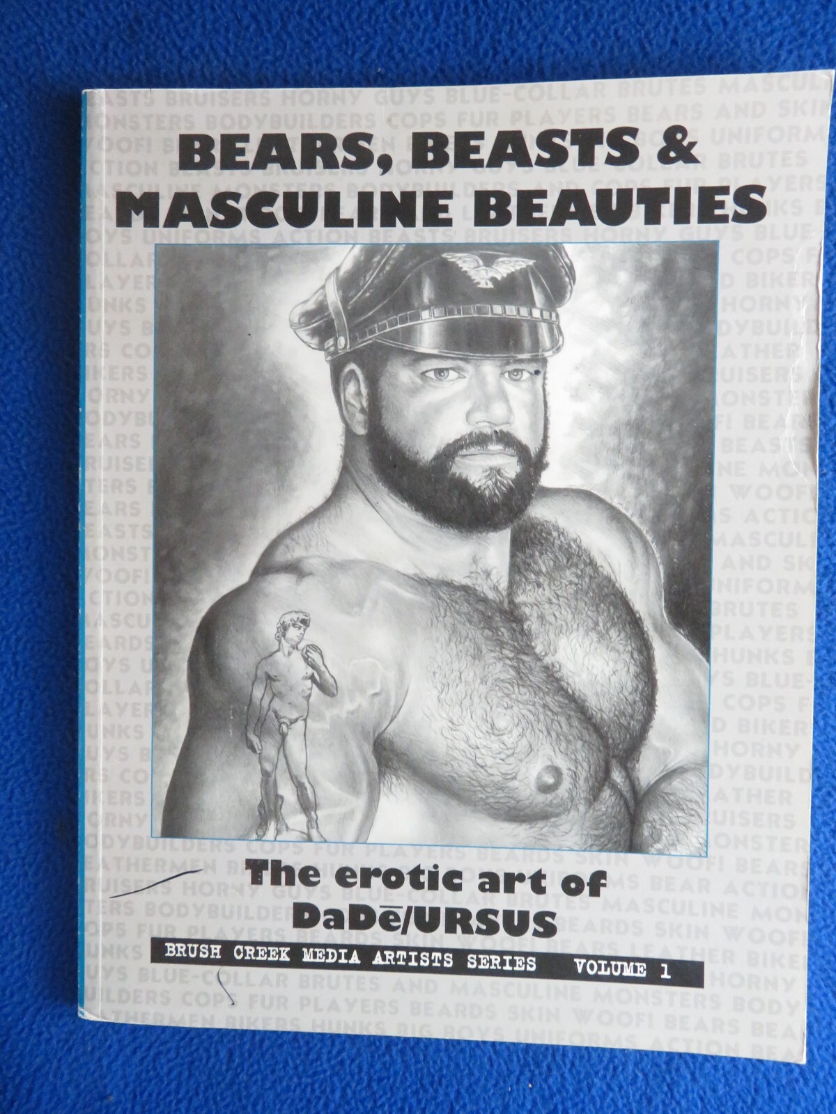 BEARS, BEASTS & MASCULINE BEAUTIES THE EROTIC ART DaDe/URSUS BOOK BRUSH CREEK