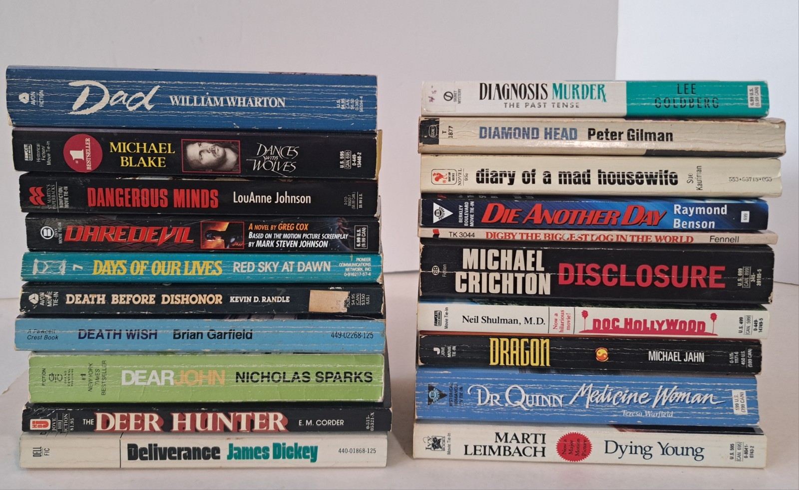 Movie & TV Tie-In Book Lot of 5 Choose Your Titles – Vintage to Modern