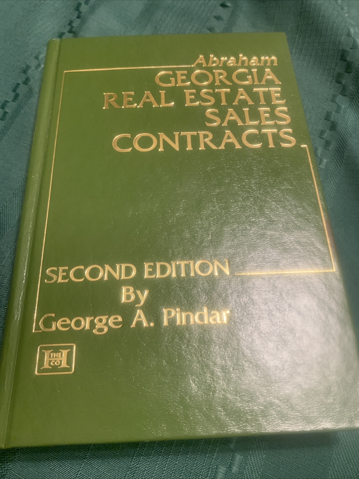 Georgia Real Estate Sales Contracts: 2nd Edition Hardcover Book by George Pindar