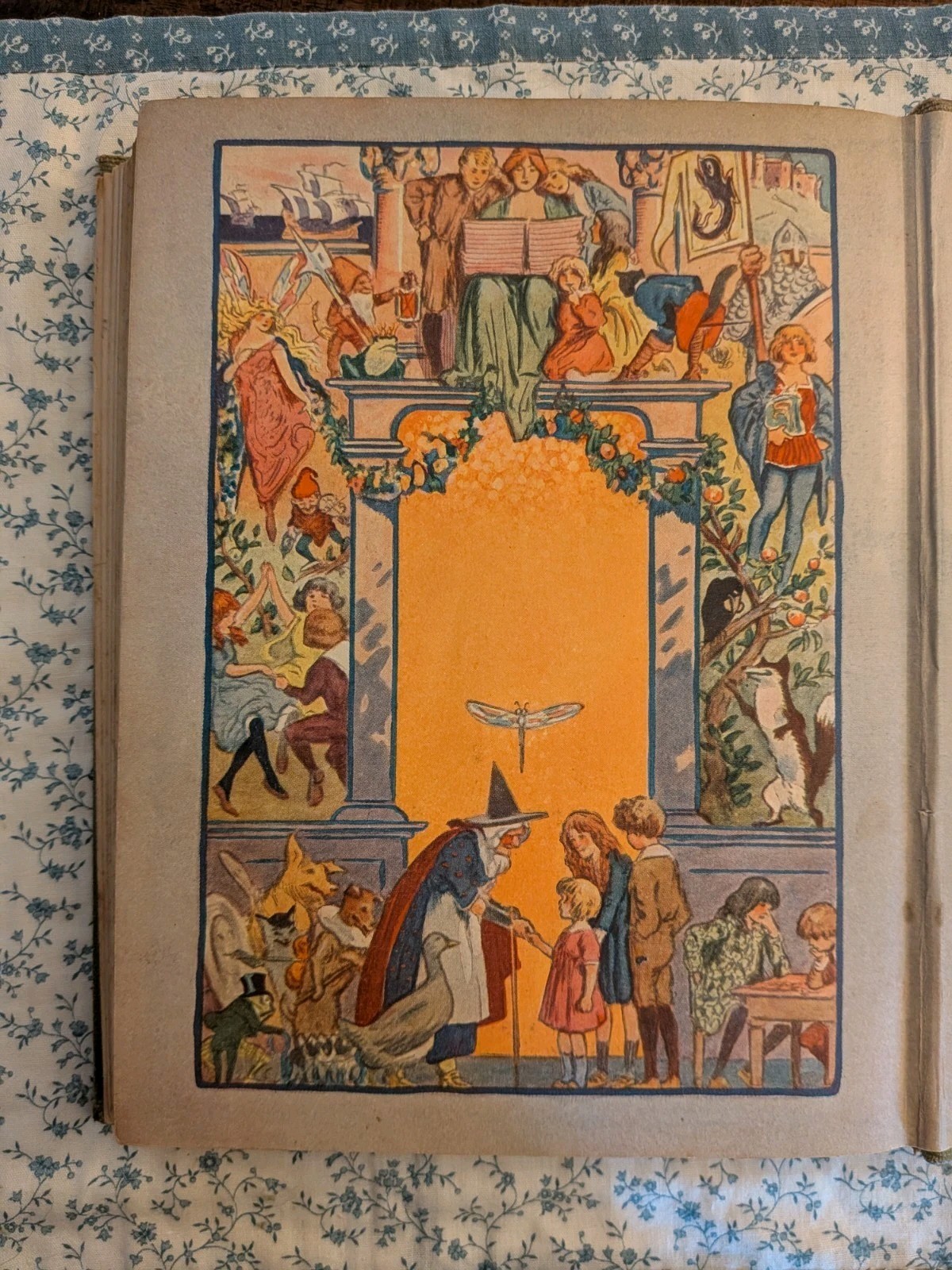 1927 Home University Bookshelf Volume III Folk-Lore, Fables, and Fairy Tales