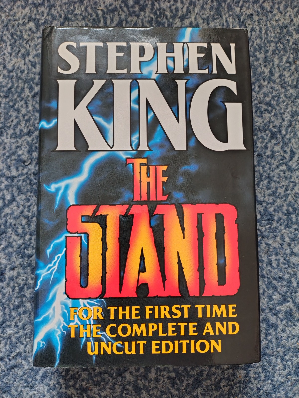 THE STAND UNCUT STEPHEN KING BERNIE WRIGHTSON BCA HARDBACK DJ 1992 GOOD USED CND