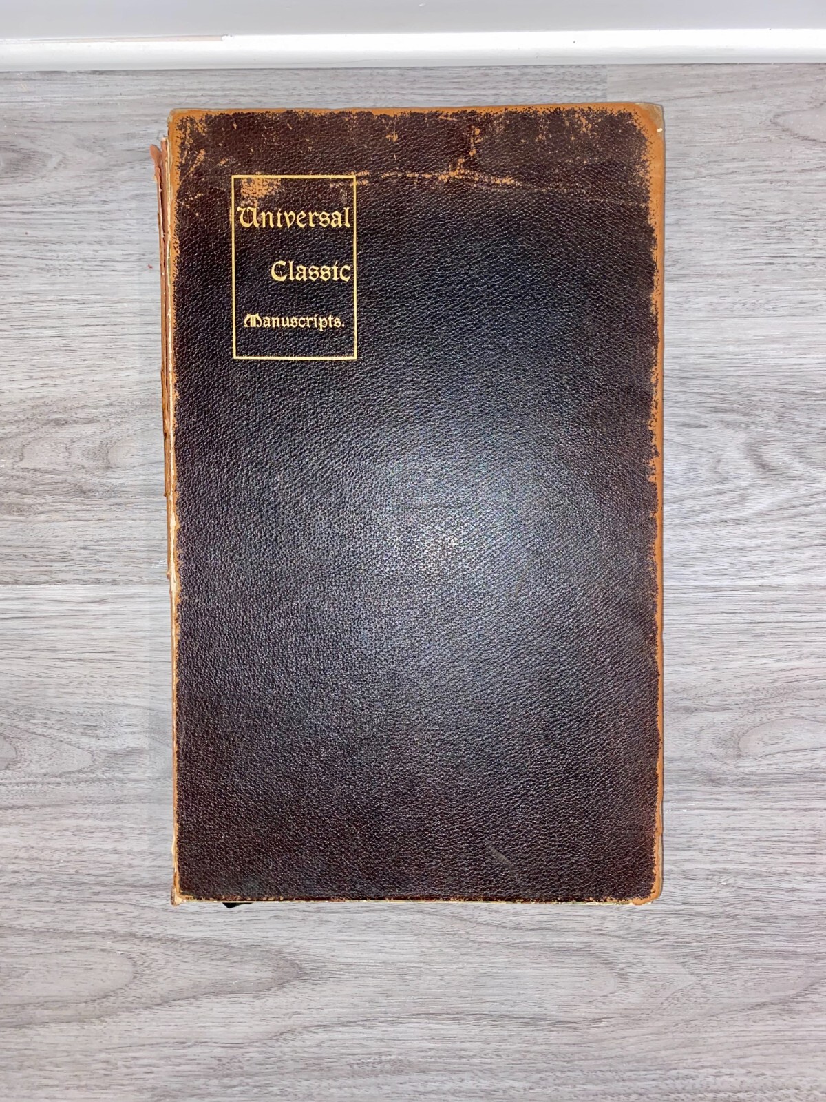 Universal Classic Manuscripts – M. Walter Dunne, 1901 – Rare Antique