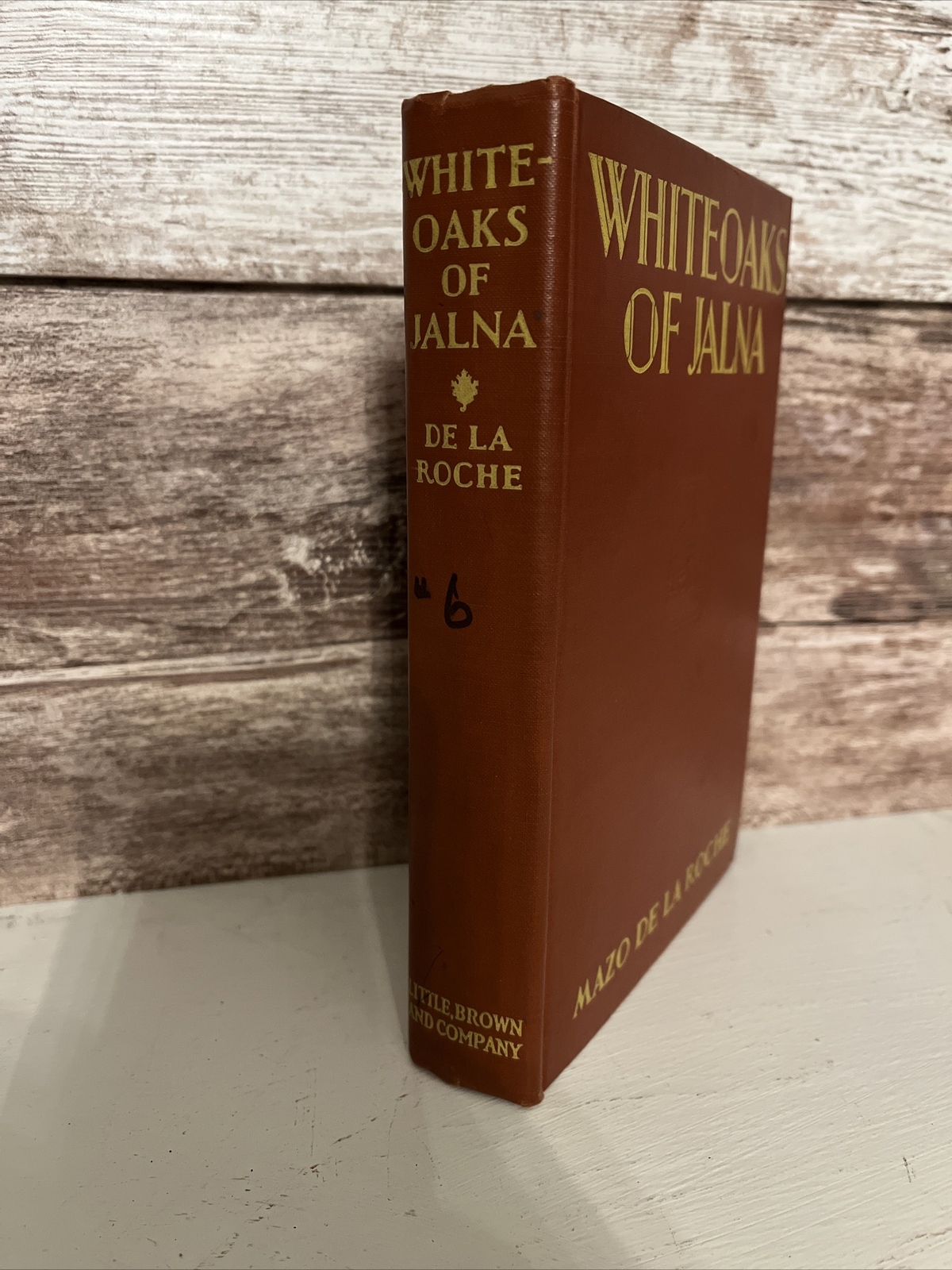 1929 „White Oaks of Jalna“ by Mazo De La Roche Vintage Hardcover