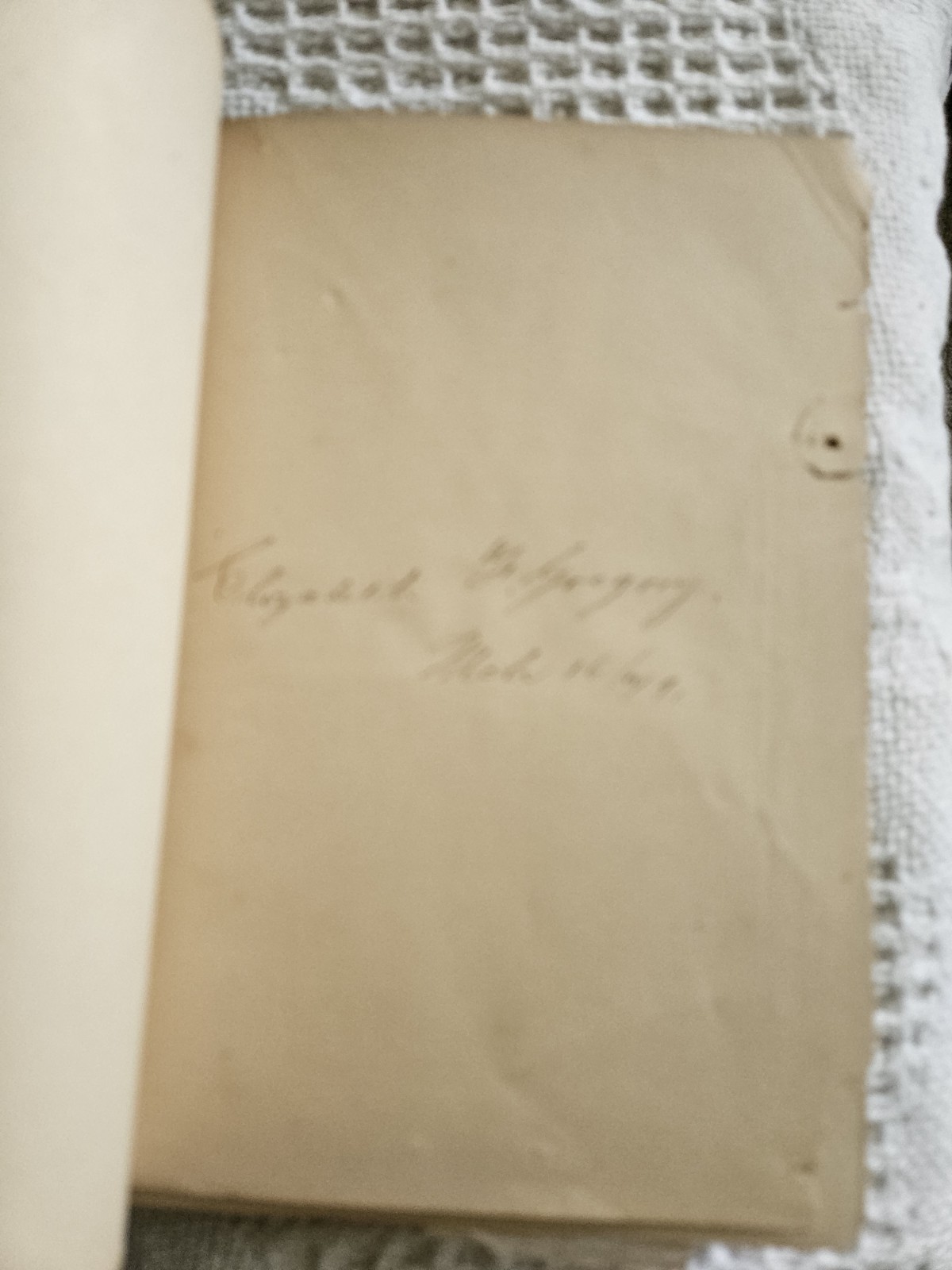 1877 SIGNED ~ WAKE ROBIN by John Burroughs 1st Essay Comp. Signed By Author RARE