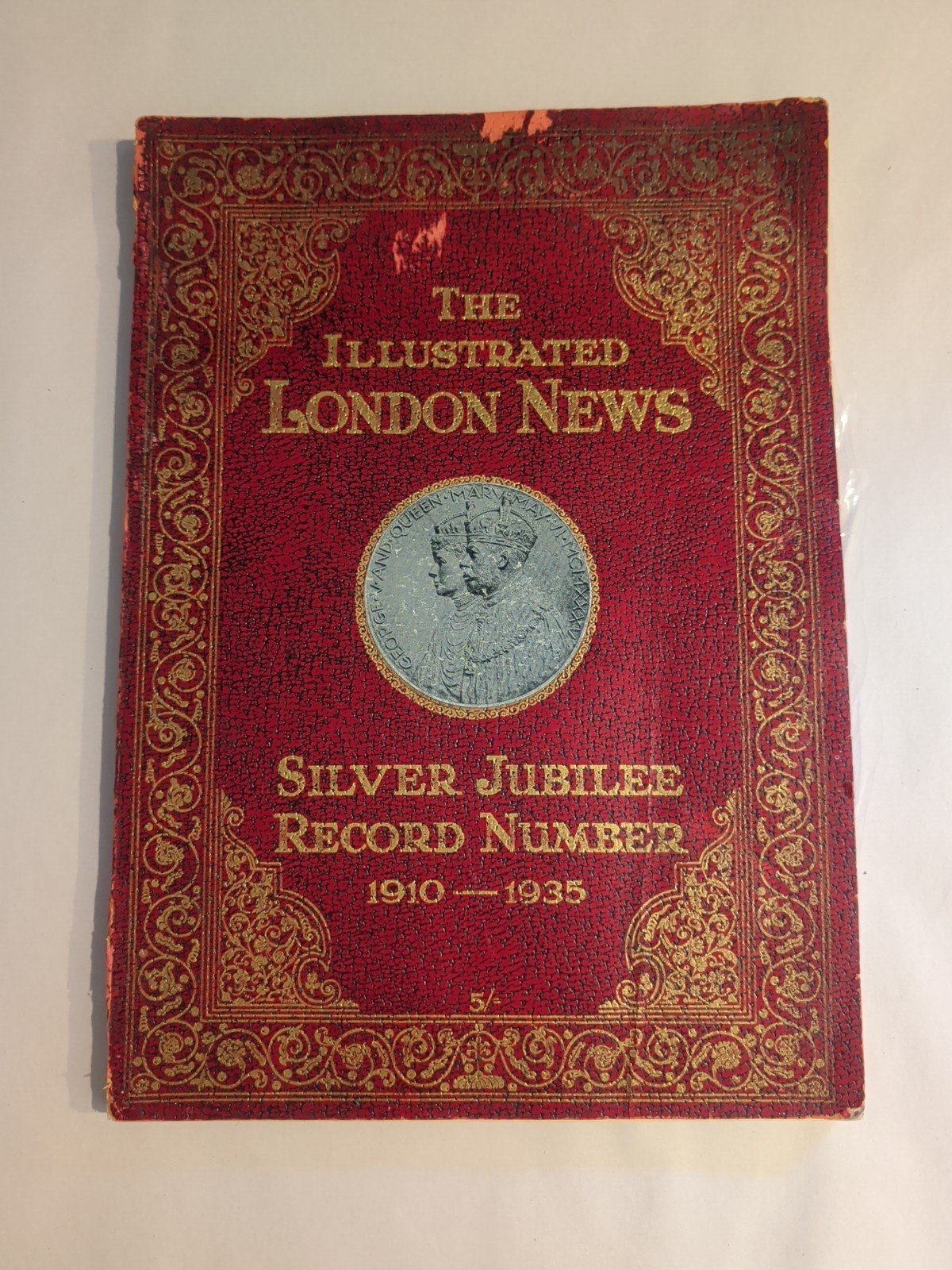 VTG Illustrated London News Silver Jubilee Record Number 1910-1935 Book