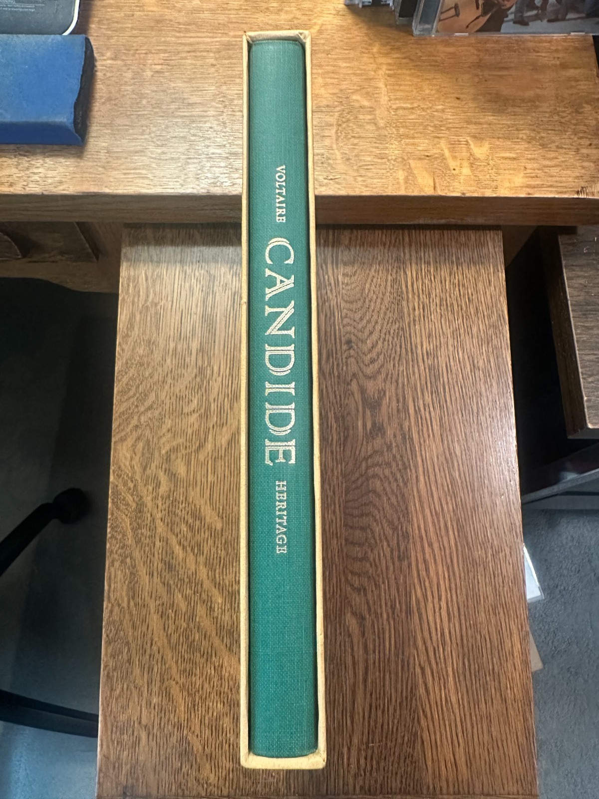 Candide by Voltaire HERITAGE HARDCOVER W/SLIPCASE ILLUSTRATED CLASSIC LITERATURE