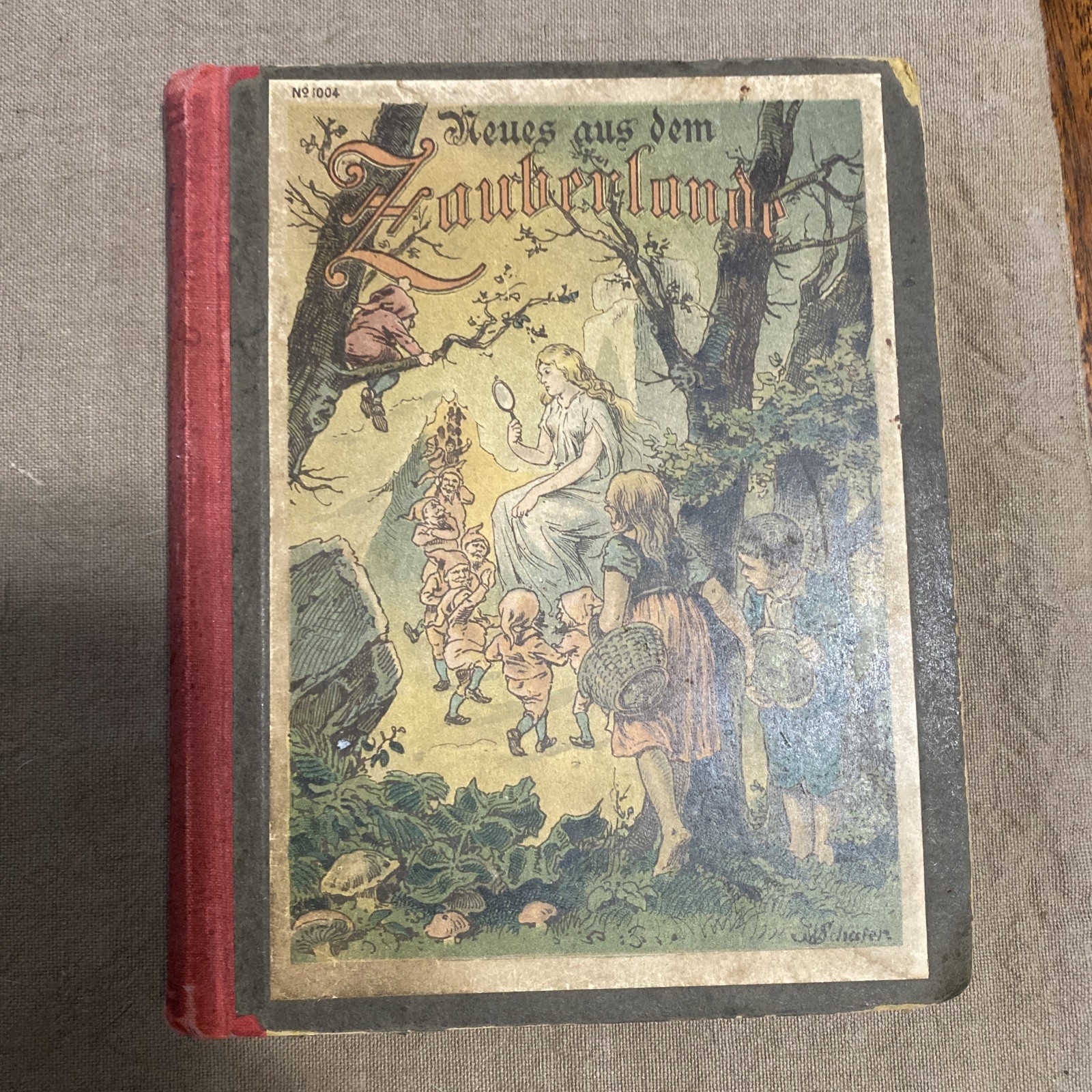 Antique Germán Fairy Tale Anthology 1890’s Neues aus dem Zauberlande