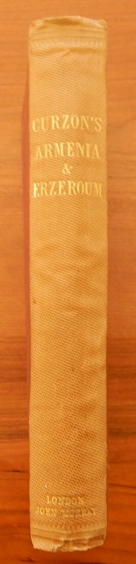 Robert Curzon ARMENIA A YEAR AT ERZEROOM John Murray UK 1st ed 1854 Orig Cloth
