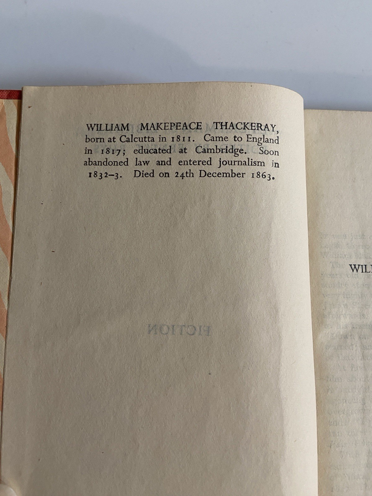 Vanity Fair Everyman’s Library Red Historical Fiction Literature Satire Classics