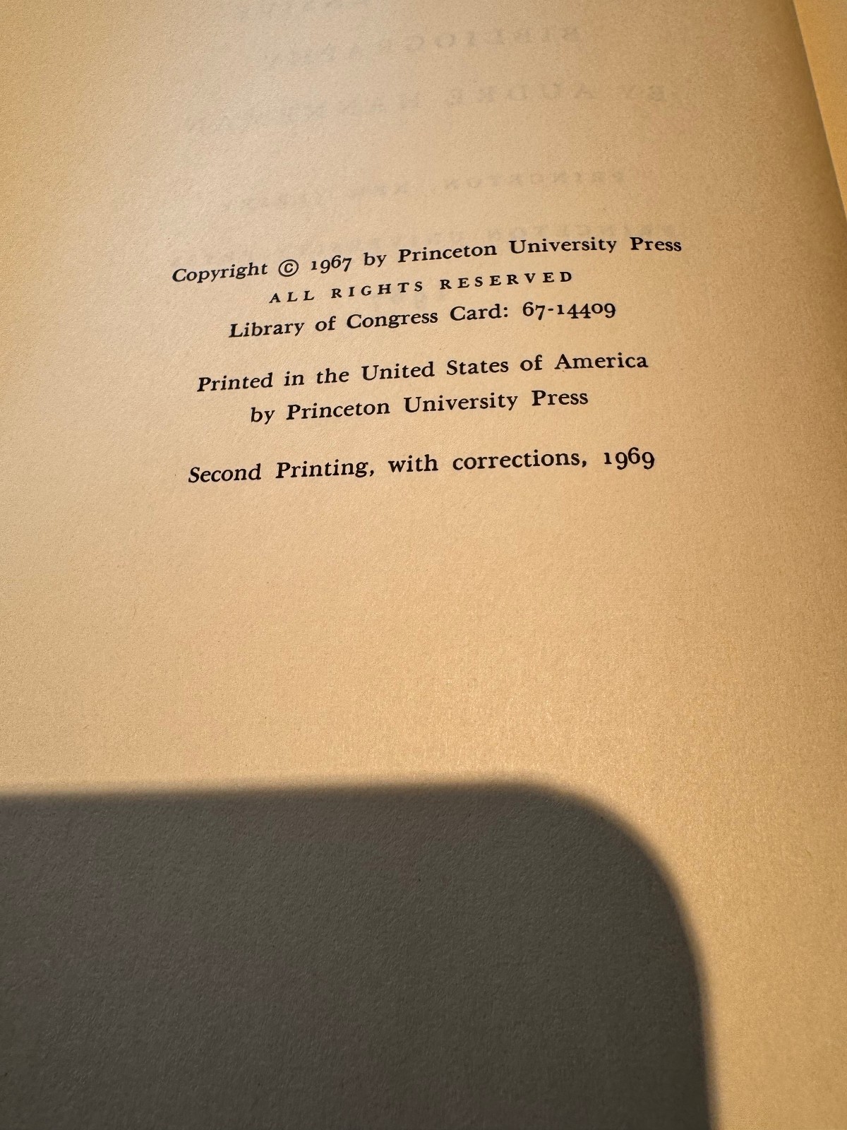 ERNEST HEMINGWAY: A COMPREHENSIVE BIBLIOGRAPHY 568 Pages WITH SUPPLEMENT BOOK
